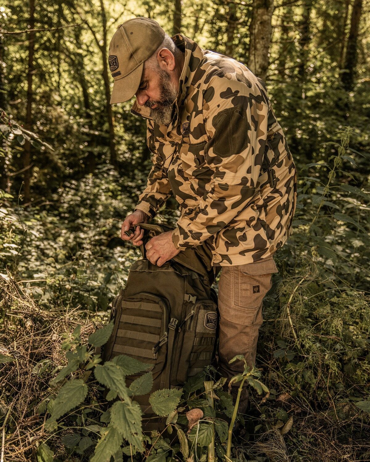 MAUSER Outdoorjacke Fieldjacket Stalker Bergjagd & Pirschjagd, Freizeit, Jagdreise, Revierarbeit