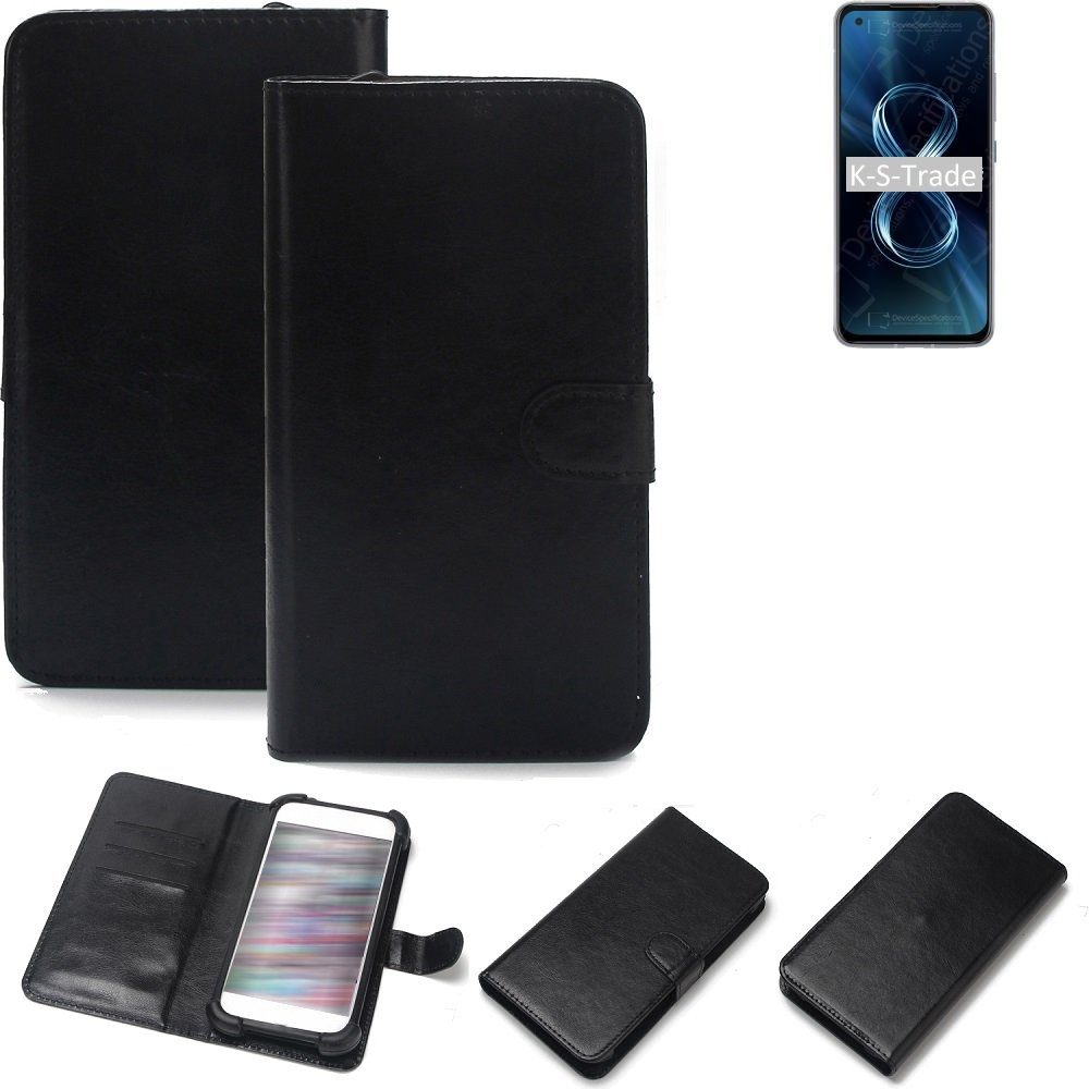 K-S-Trade Handyhülle für Asus Zenfone 8, Handyhülle Schutzhülle Handy Schutz Hülle Handyhülle Bumper