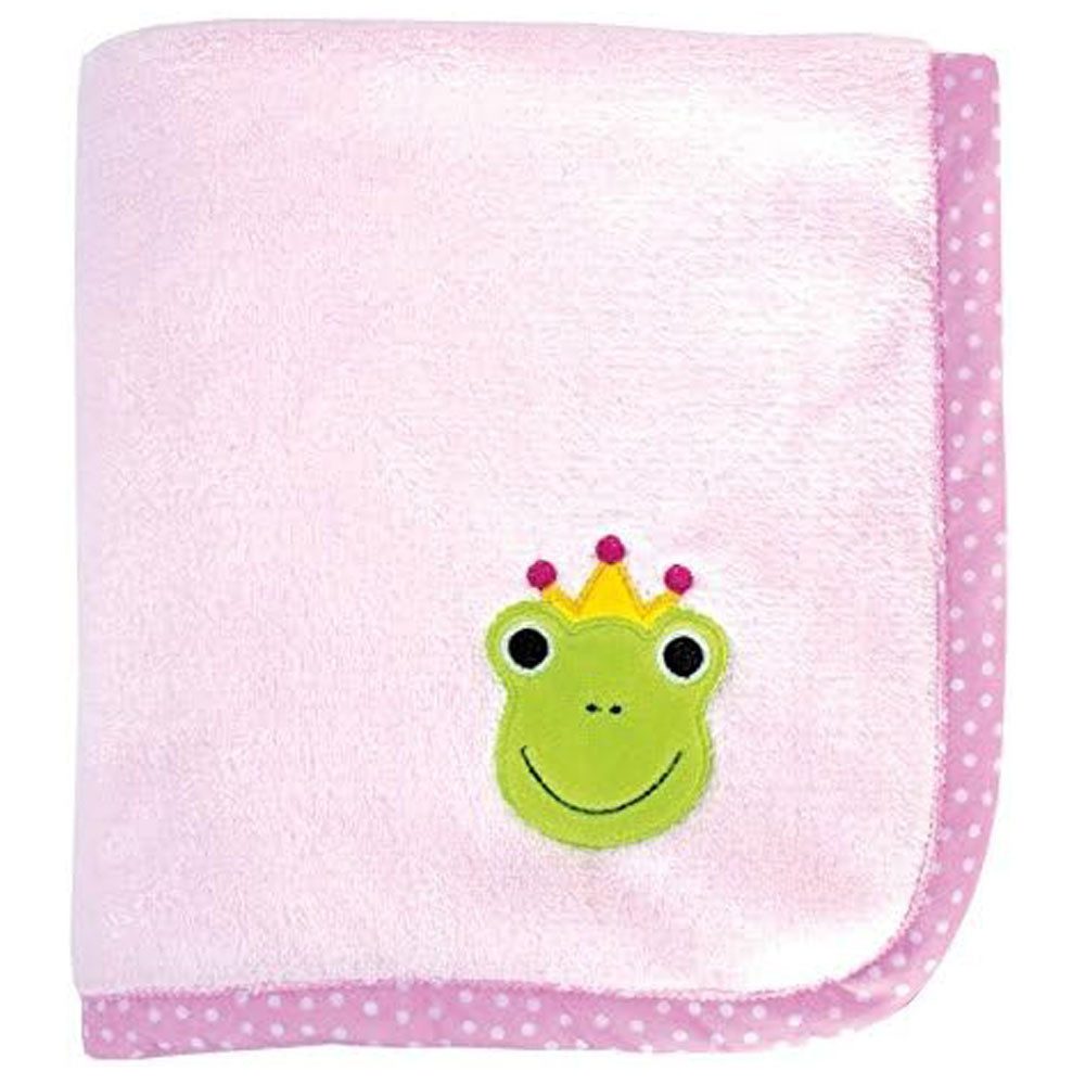 Babydecke Flauschige Babydecke in Rosa oder Blau – mit liebevollen Motiven, JaBaDaBaDo