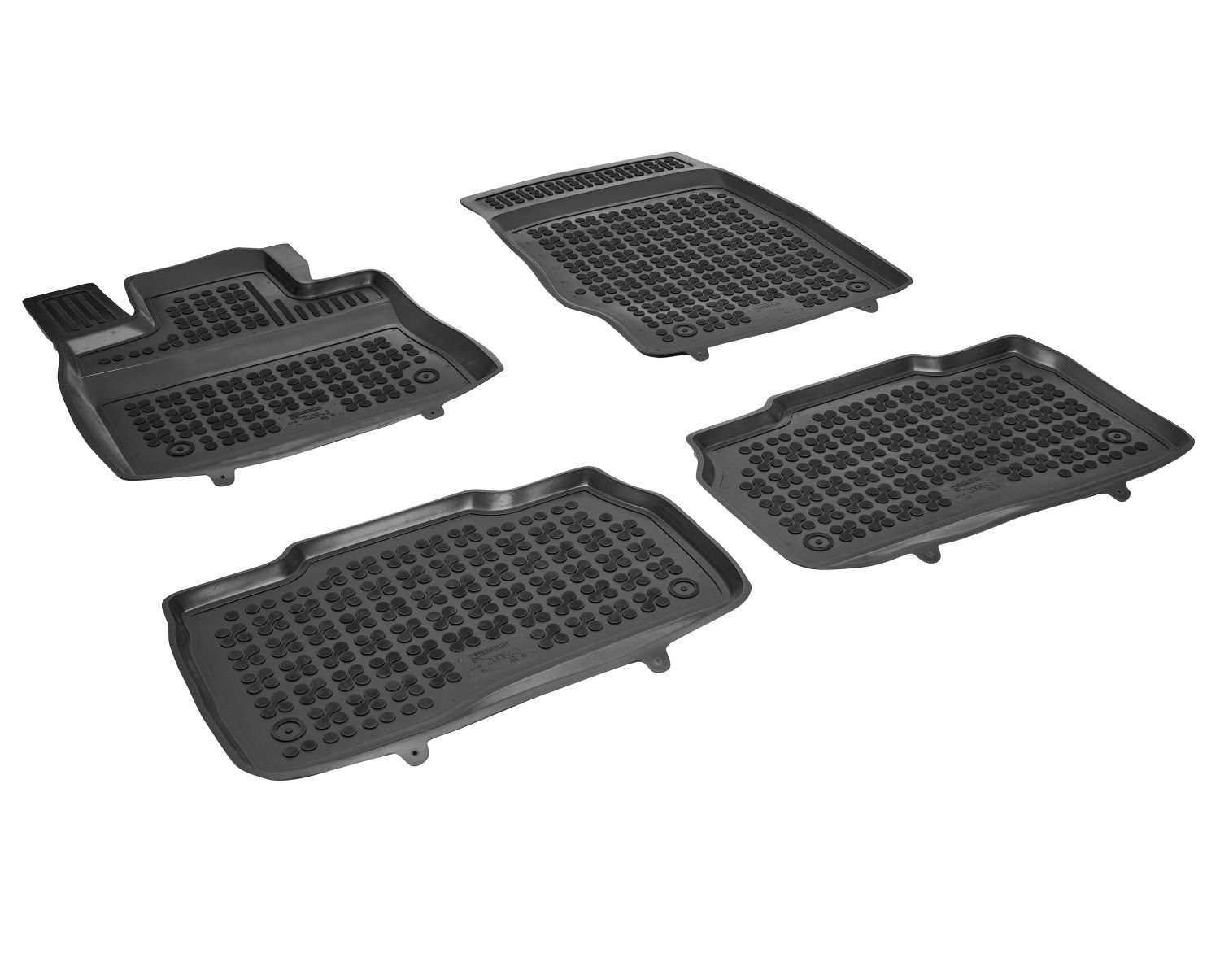 4-tlg., AZUGA Hohe Auto-Fußmatten ab passend für 3/2020 Ford Ford SUV für Gummi-Fußmatten Explorer Explorer