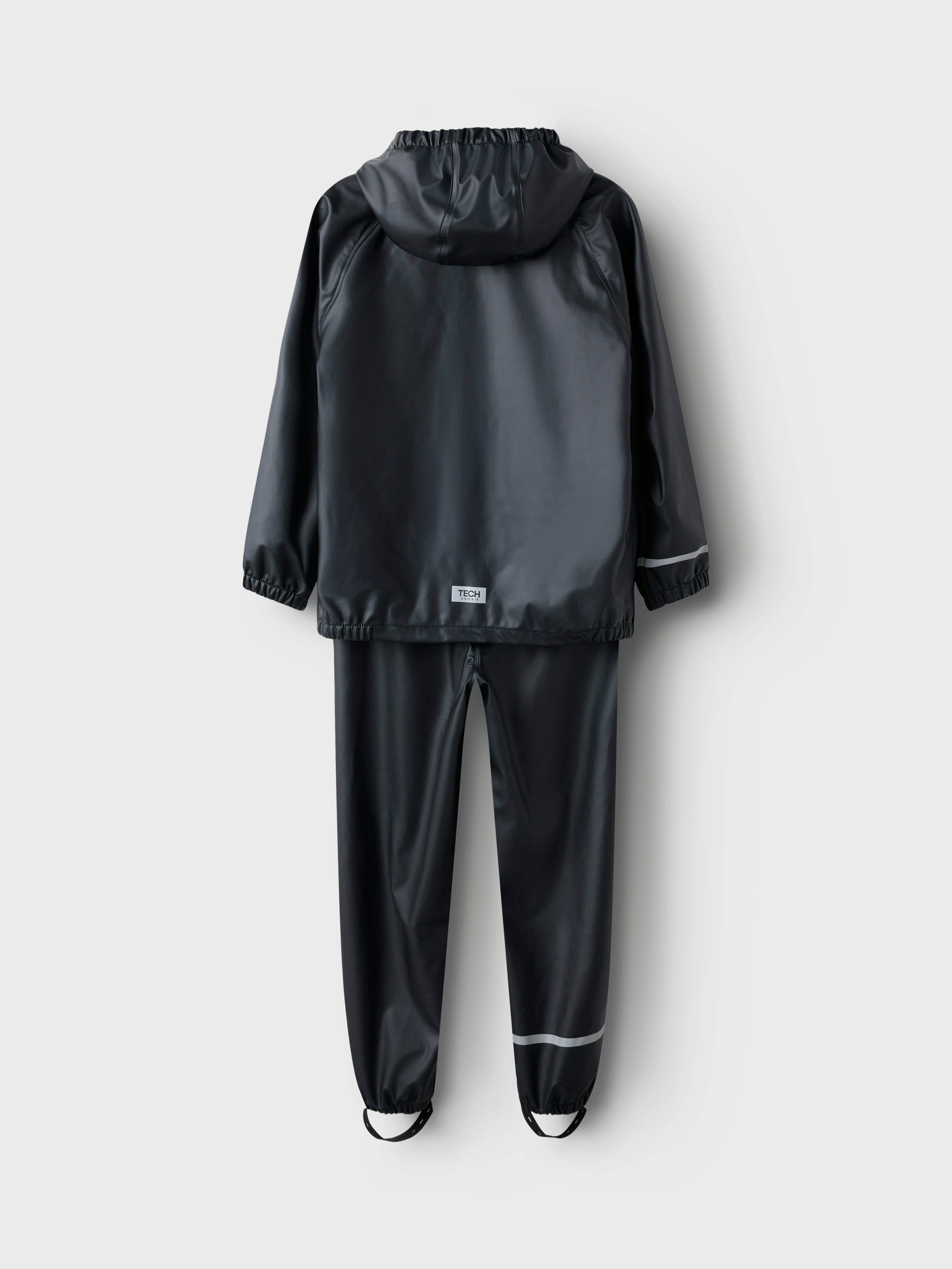 Name It Regenmantel NKNDRY10 für Mädchen mit Regenjacke und Hose im Set (Set, 2-tlg) unifarben, casual, regular fit, Kunstfaser, Web