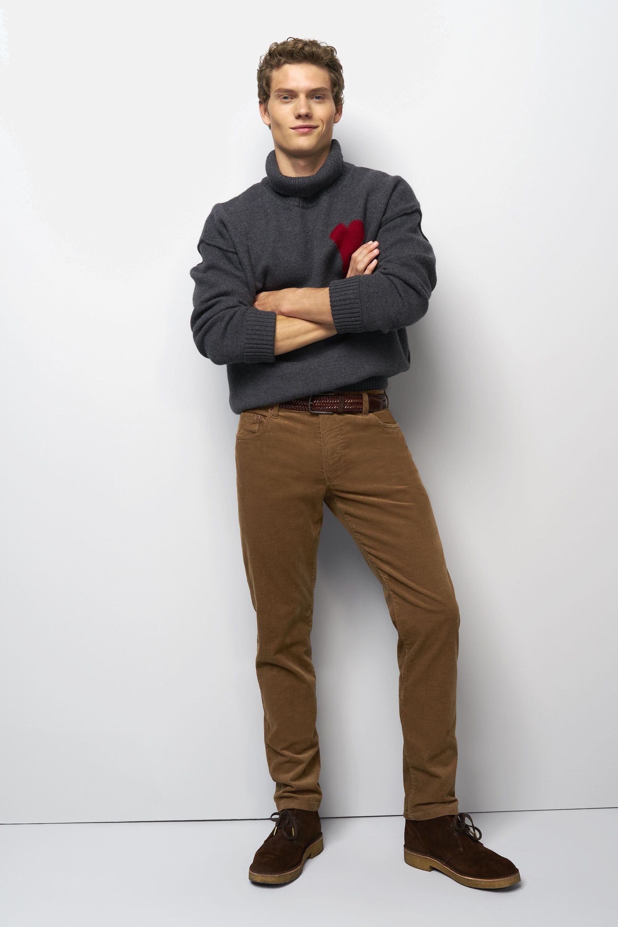 MEYER Chinos M5 Five Pocket aus Casual Cord