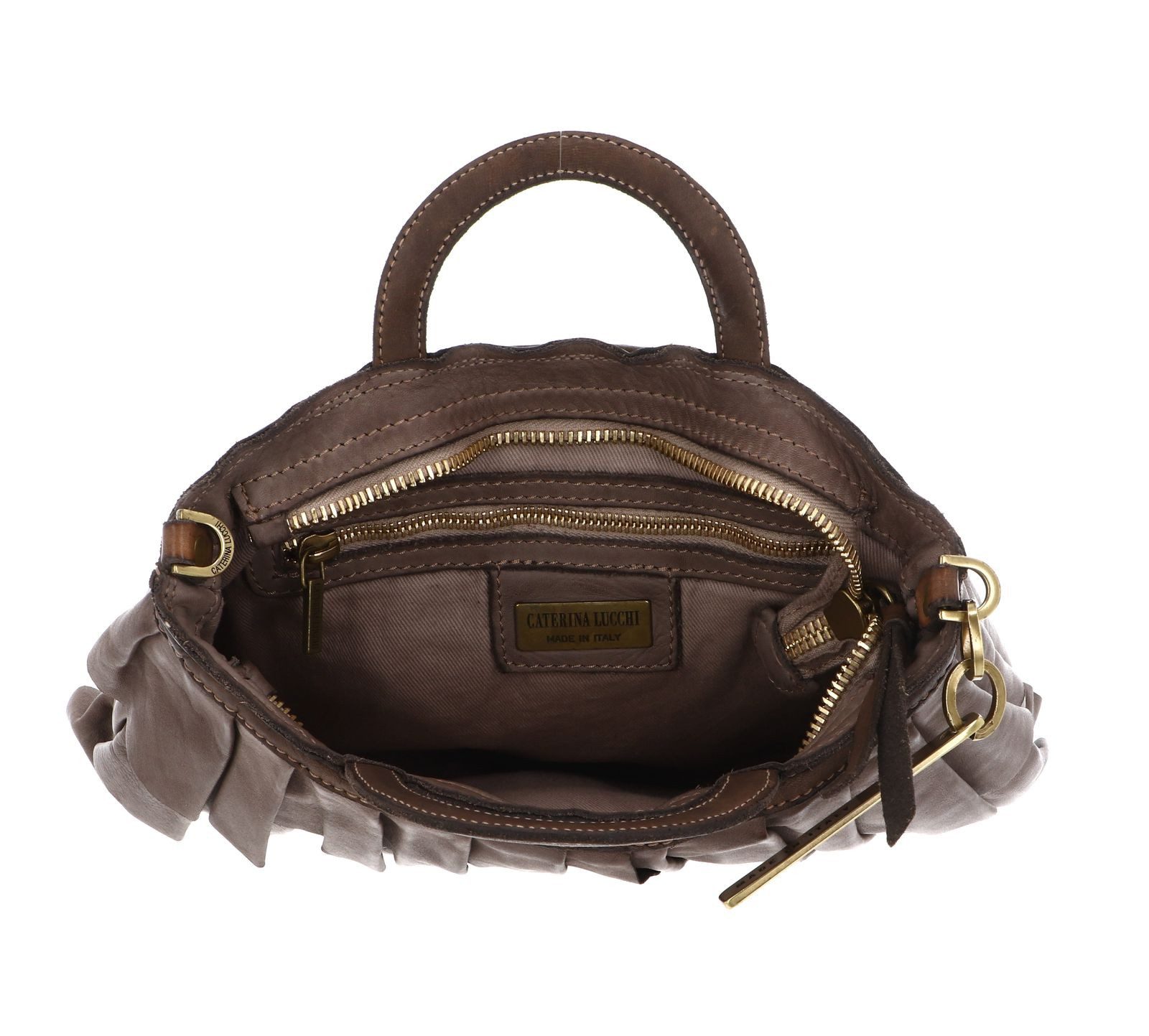 Caterina Lucchi Handtasche Adele Shopping Bag, aus echtem Leder