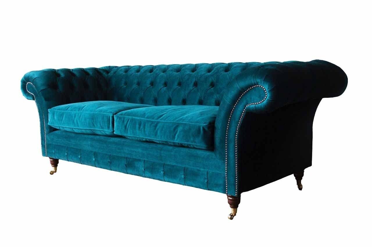 JVmoebel Sofa Designer Sofa 3 Sitzer Chesterfield Couch Polster Sofas Designsofa, Made In Europe