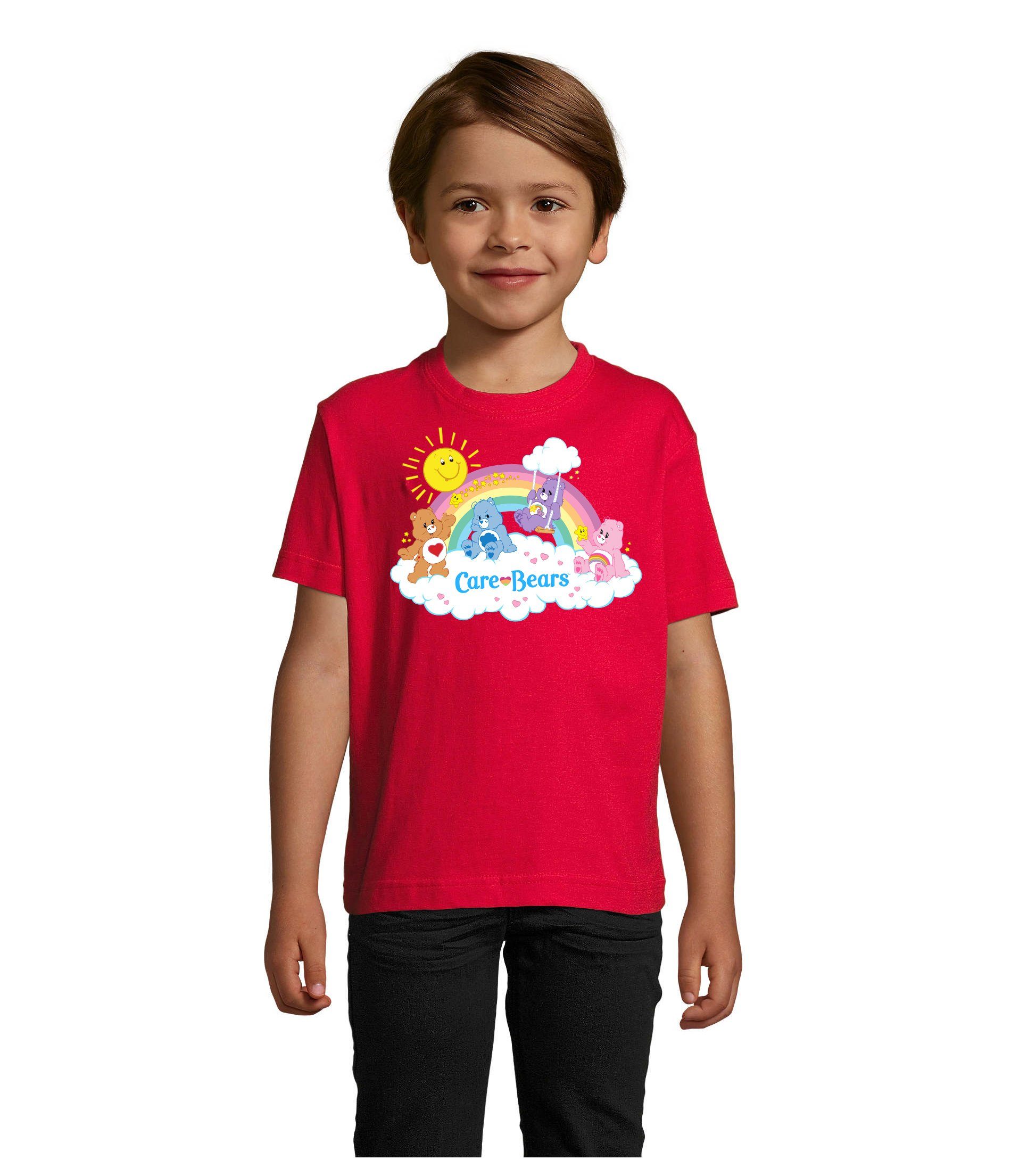 T-Shirt Kinder Jungen & Mädchen Glücksbärchis Care Bears Hab Dich lieb Bärchi