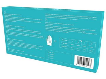 EUROPAPA Einweghandschuhe 100, 200, 300, 450 Stk Vorteilspack TPE Einweghandschuhe in Box Einmalhandschuhe latexfrei Gummihandschuhe puderfrei Handschuhe