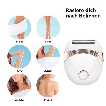 DTC GmbH Epilierer Haarentfernung für Frauen, Nass & Trocken, Nass und Trocken Verwendbar
