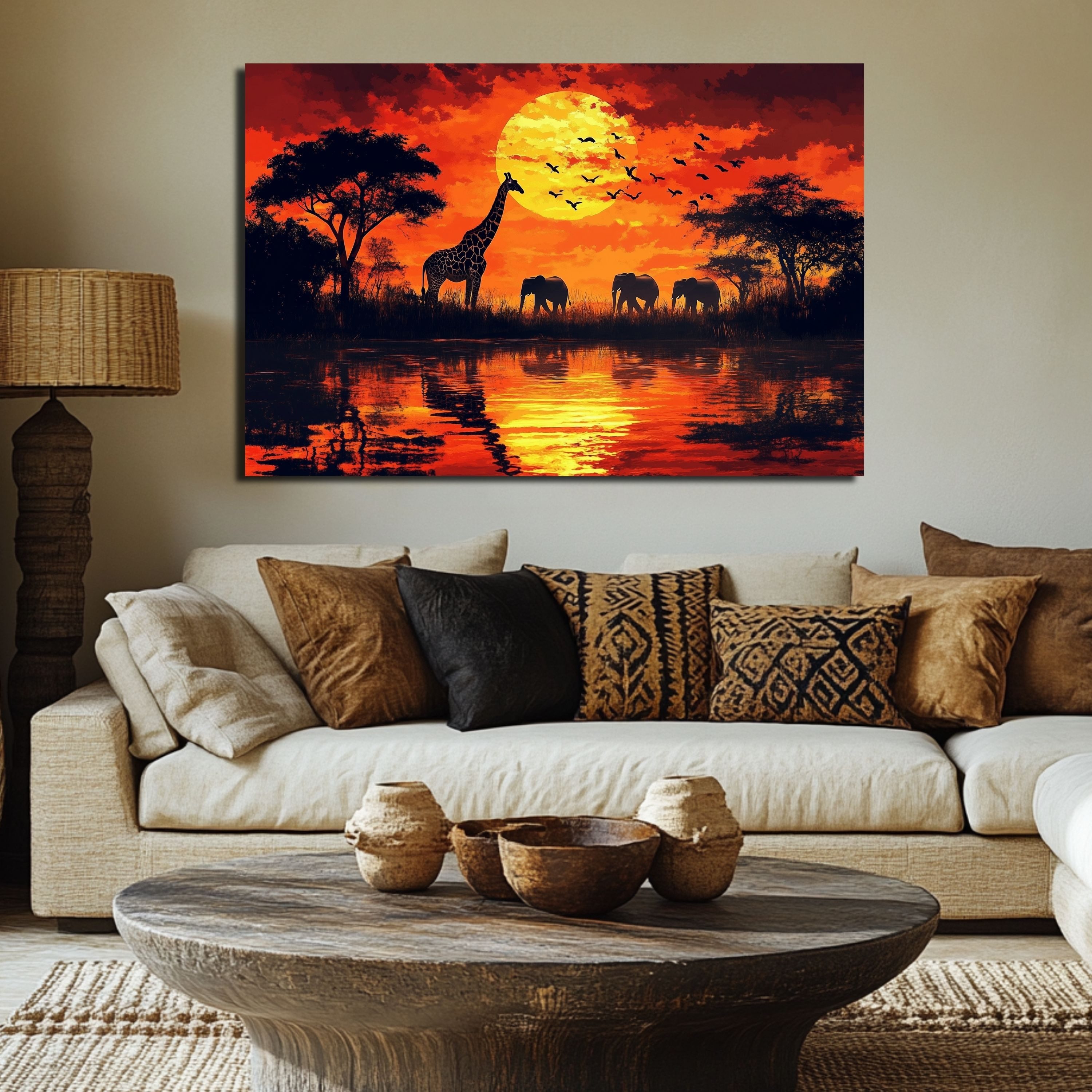 DARO Design Leinwandbild Modern Abstrakt Wandbilder XXL Wandbild Wand Deko Leinwand Bilder, 30x20cm – Bild 3 von 5