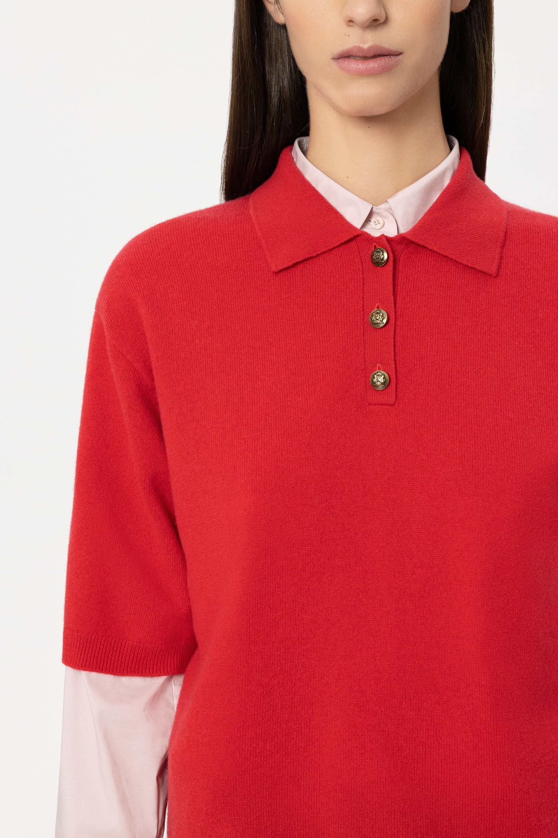 Luisa Cerano Kurzarmpullover