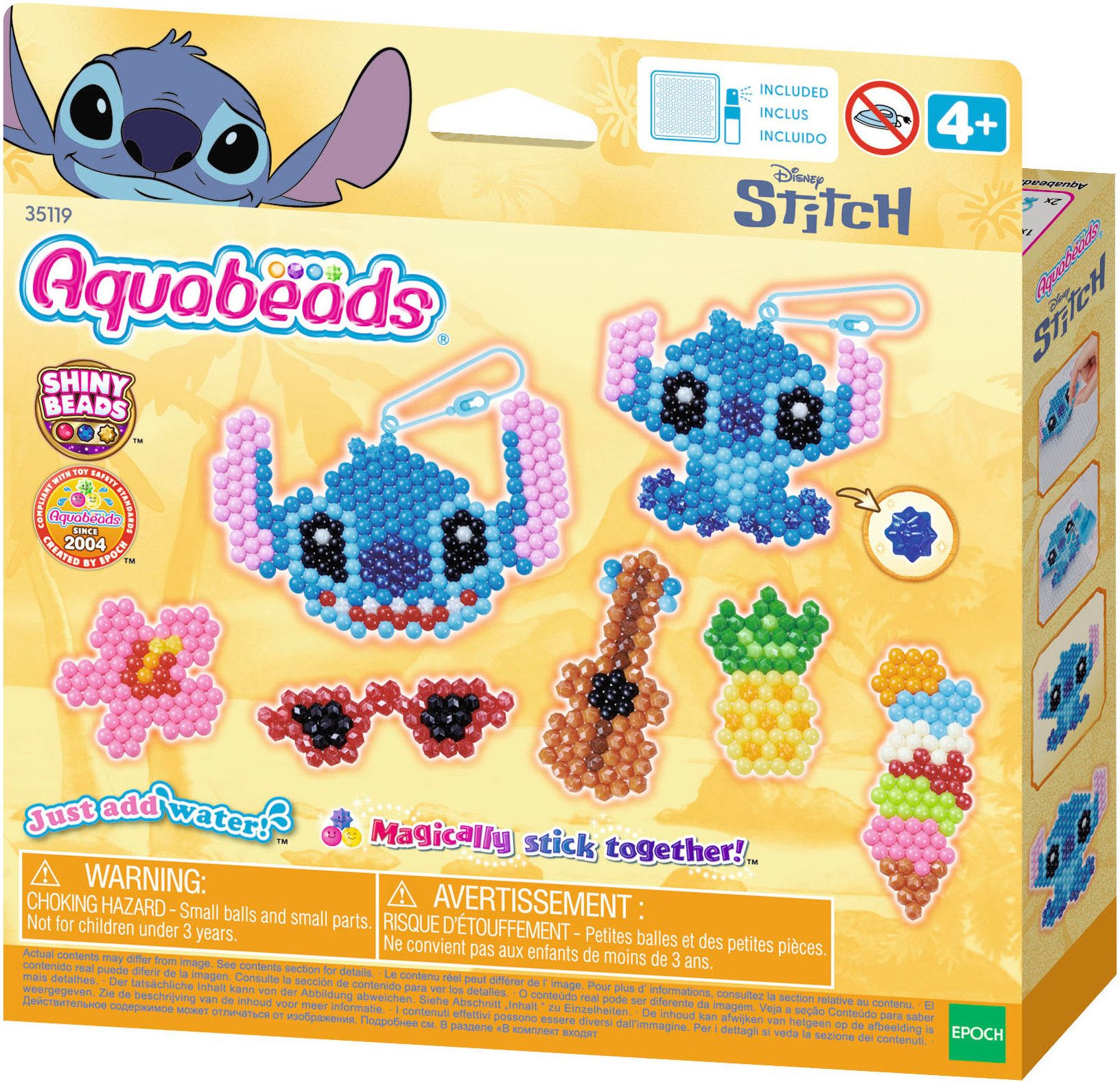Aquabeads Kreativset Stitch, Schlüsselanhänger Bastelset