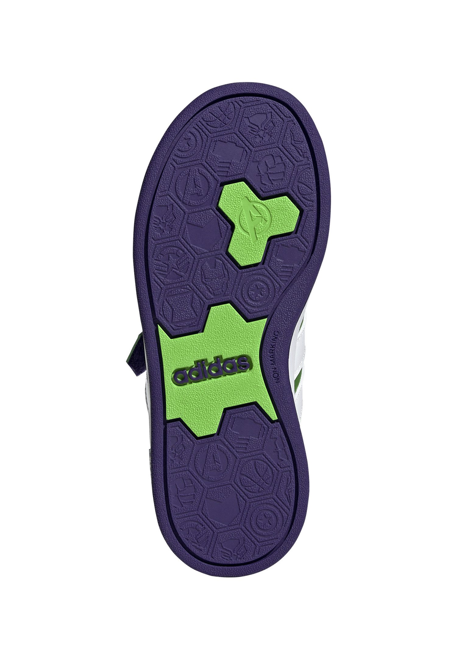 adidas Performance Grand Court Hulk EL K Sneaker