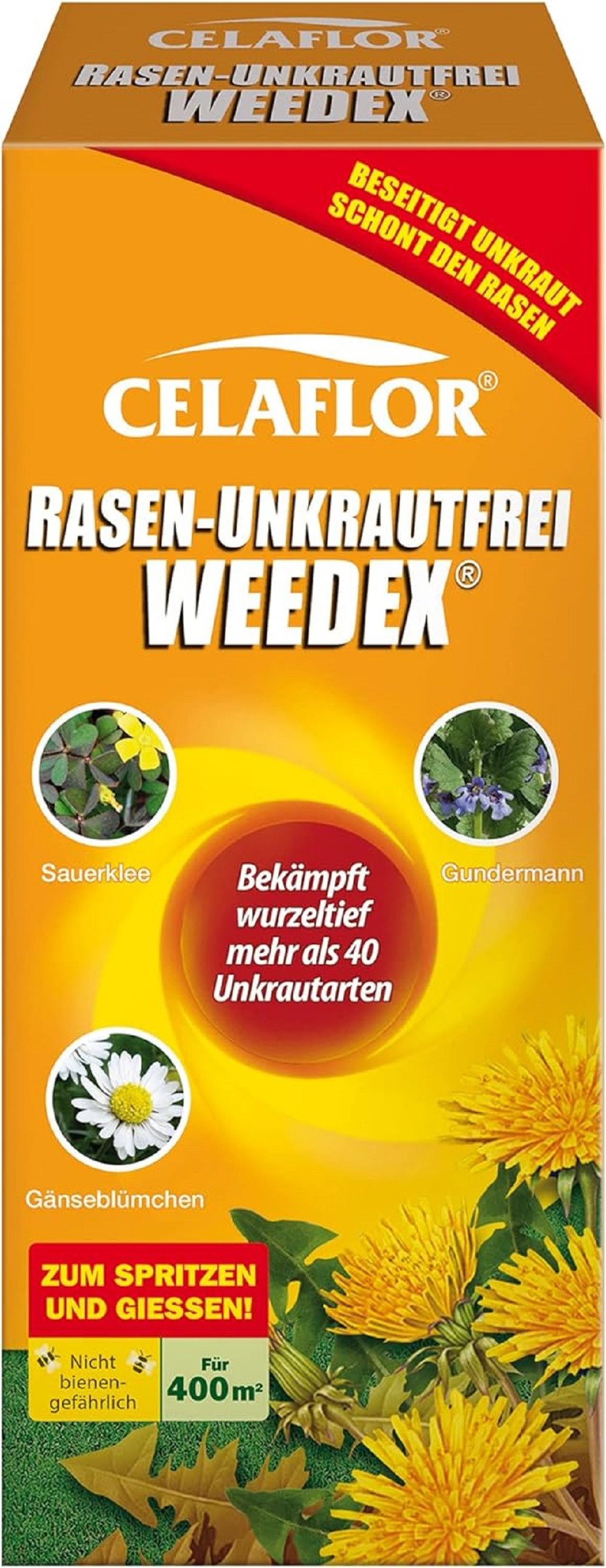 Celaflor Unkrautbekämpfungsmittel Celaflor Rasen Unkrautfrei Weedex 400 ml
