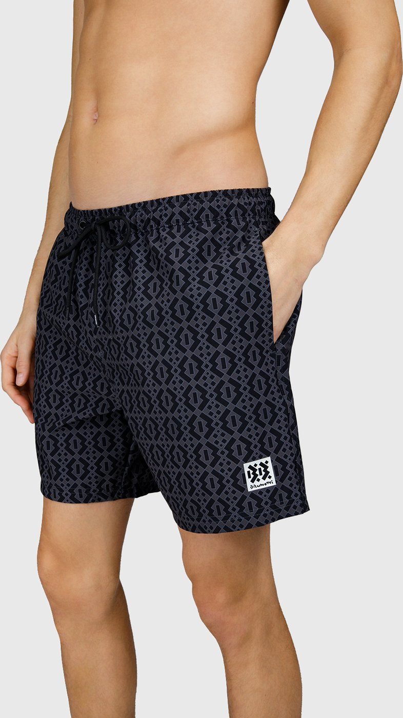 Brunotti Badeshorts High-95 Men Swim Shorts PIRATE BLACK