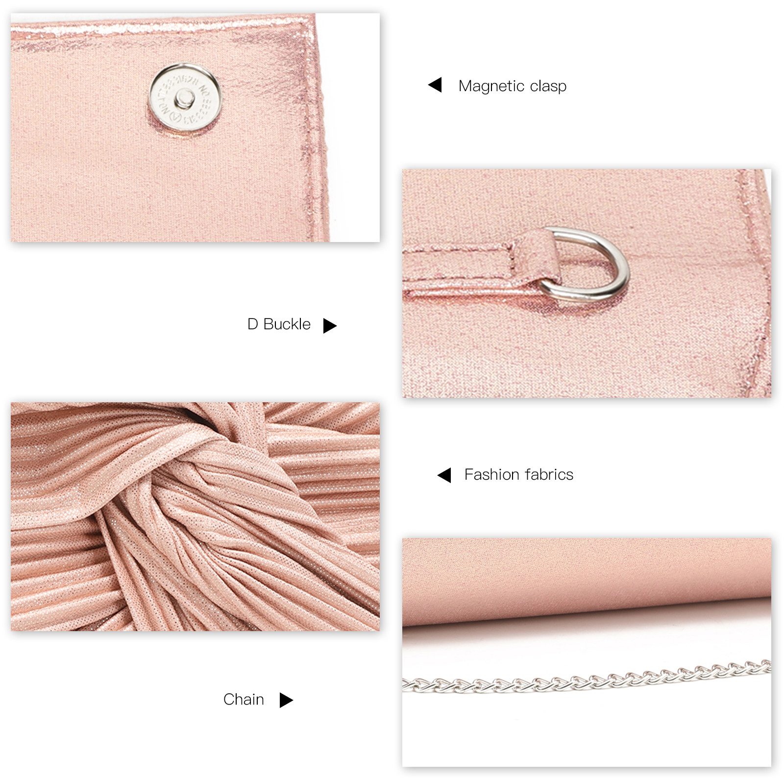 Miss Lulu Abendtasche Elegante Damen Clutch günstig online kaufen