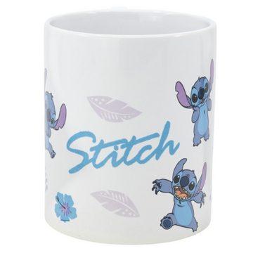 Disney Tasse Lilo und Stitch Tasse Becher Pot Henkeltasse Kaffeetasse, Keramik, im Geschenkkarton