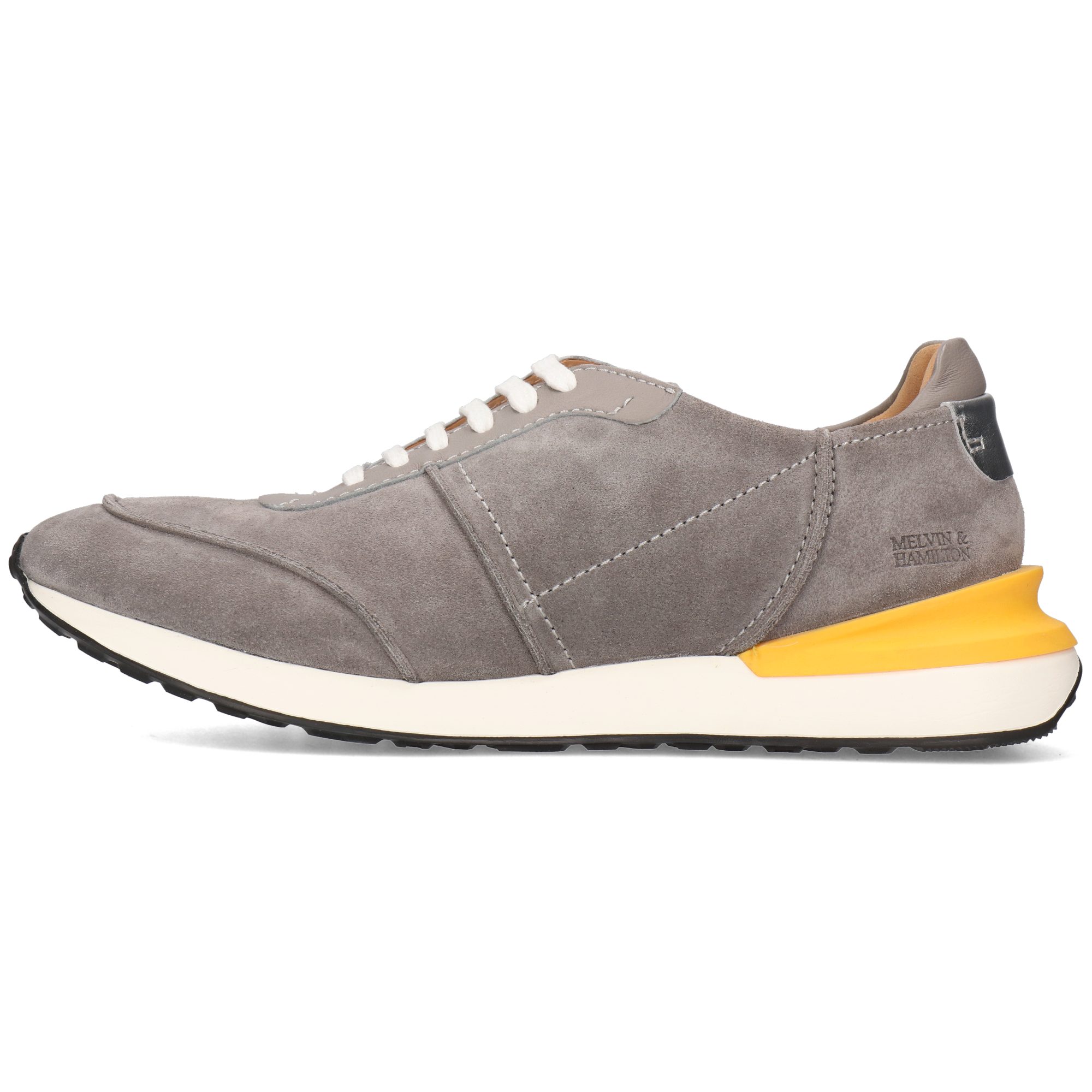 Melvin & Hamilton Rocco 1 Leder-Schnürschuhe für Herren Sneaker Plateausohlen, Echtes Leder, Herausnehmbare Innensohle