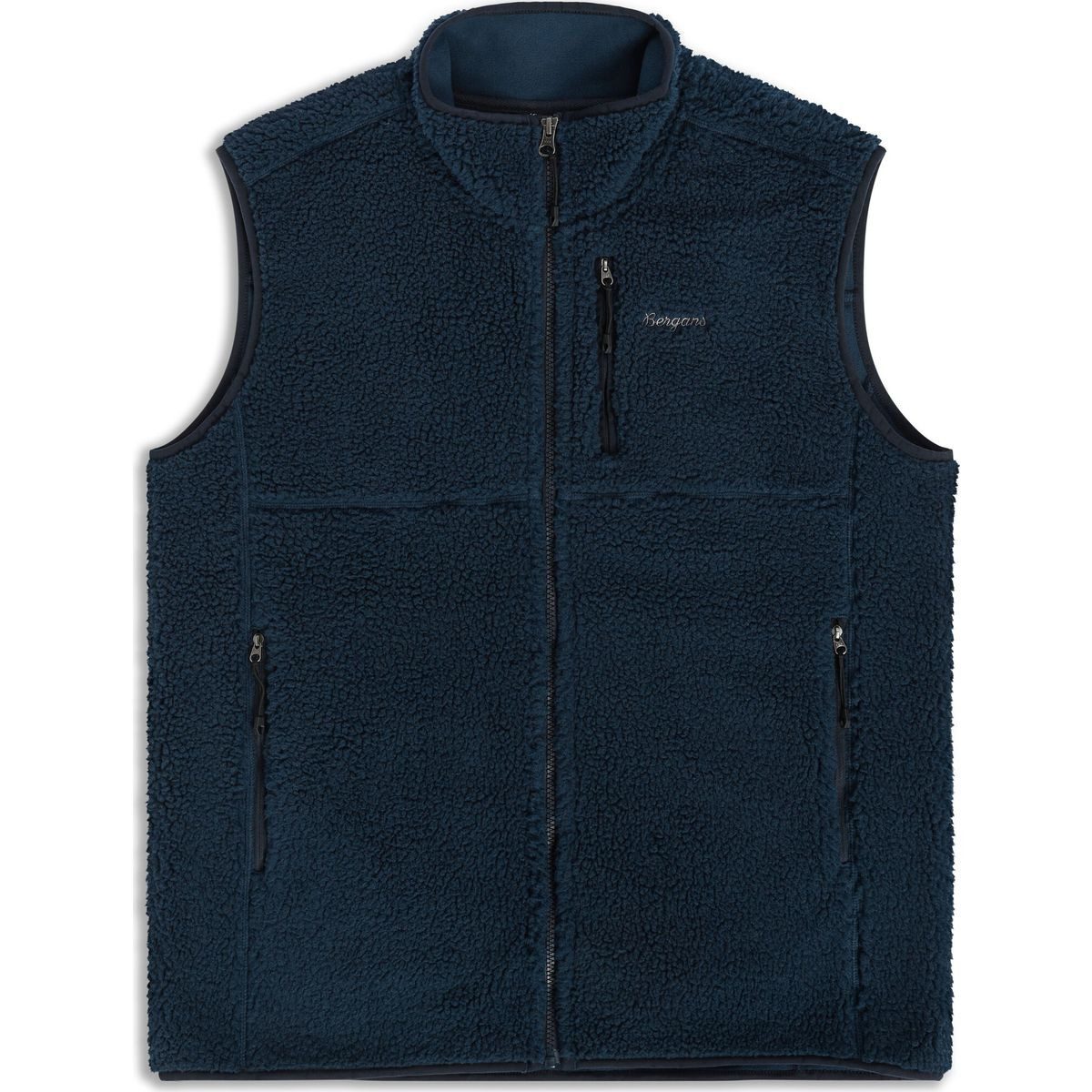 Bergans Funktionsweste Lunnan Pile Fleece Vest Men Komfortable Herrenweste für Outdoor und Alltag, die Wärme und