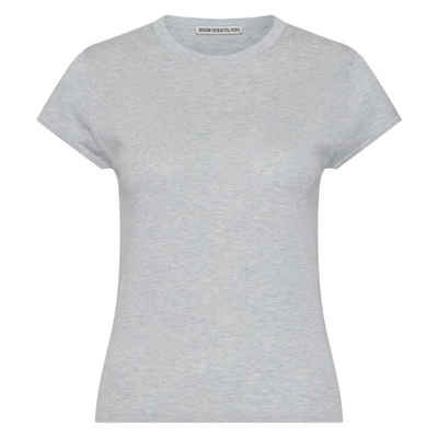 Drykorn T-Shirt Feinstrick-Shirt ERMALI aus Seide-Baumwoll-Mix