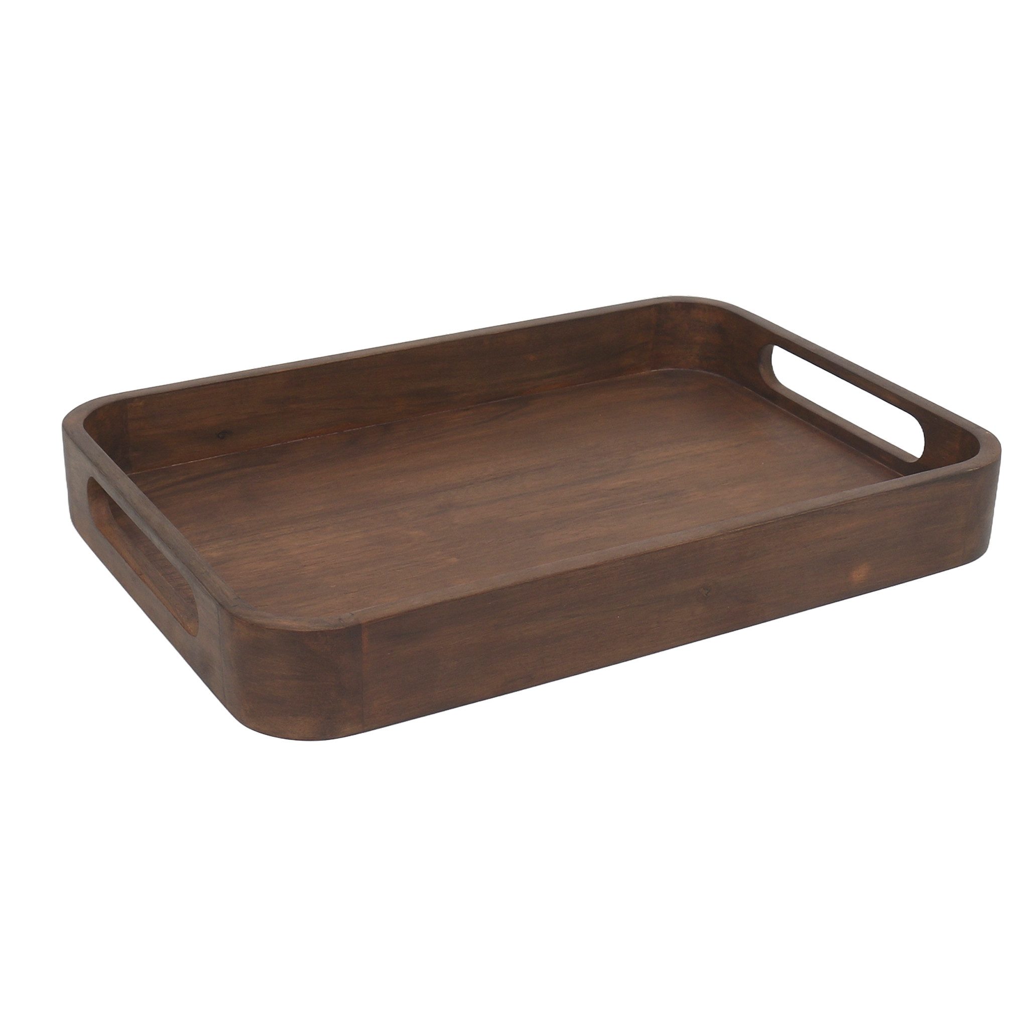 Tablett Safe Tablett aus Akazienholz