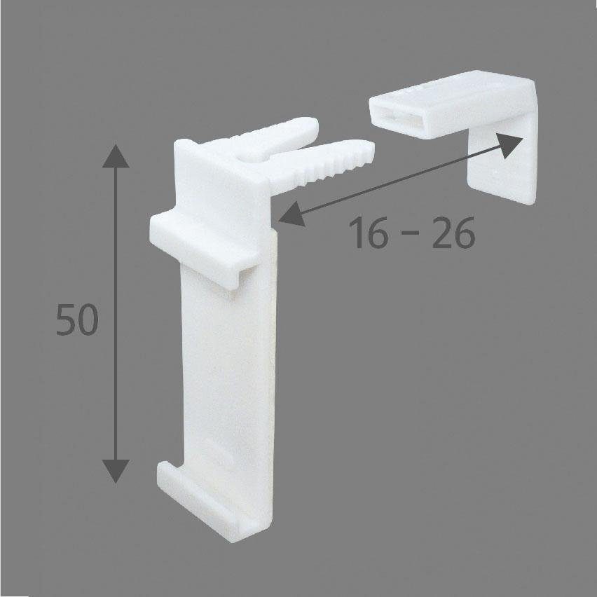 Good Life Sichtschutzzüge Ersatzhalter Ena, Rollos, (Packung, 2-tlg), für Rollos und Doppel-Rollos zum Klemmen – Bild 5 von 5