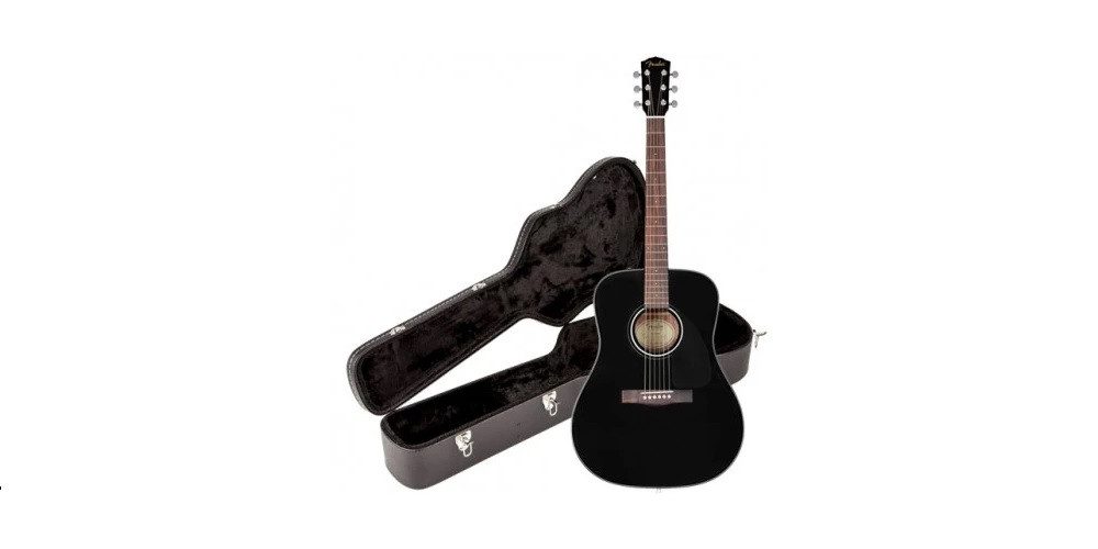 Westerngitarre Fender CD-60 Dread V3 black with Case
