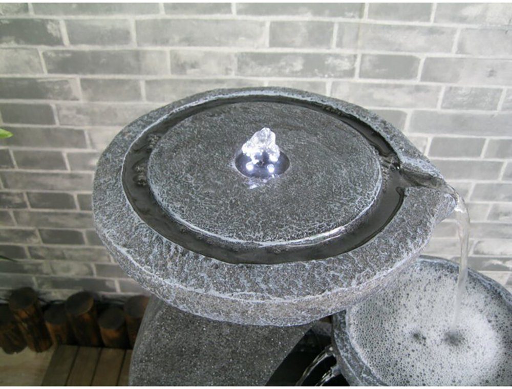 Wehmann Gartenbrunnen Solarbrunnen Cascade günstig online kaufen