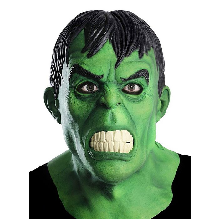 Rubie´s Verkleidungsmaske Hulk Lizenzierte Latexmaske des Comic-Kloppers