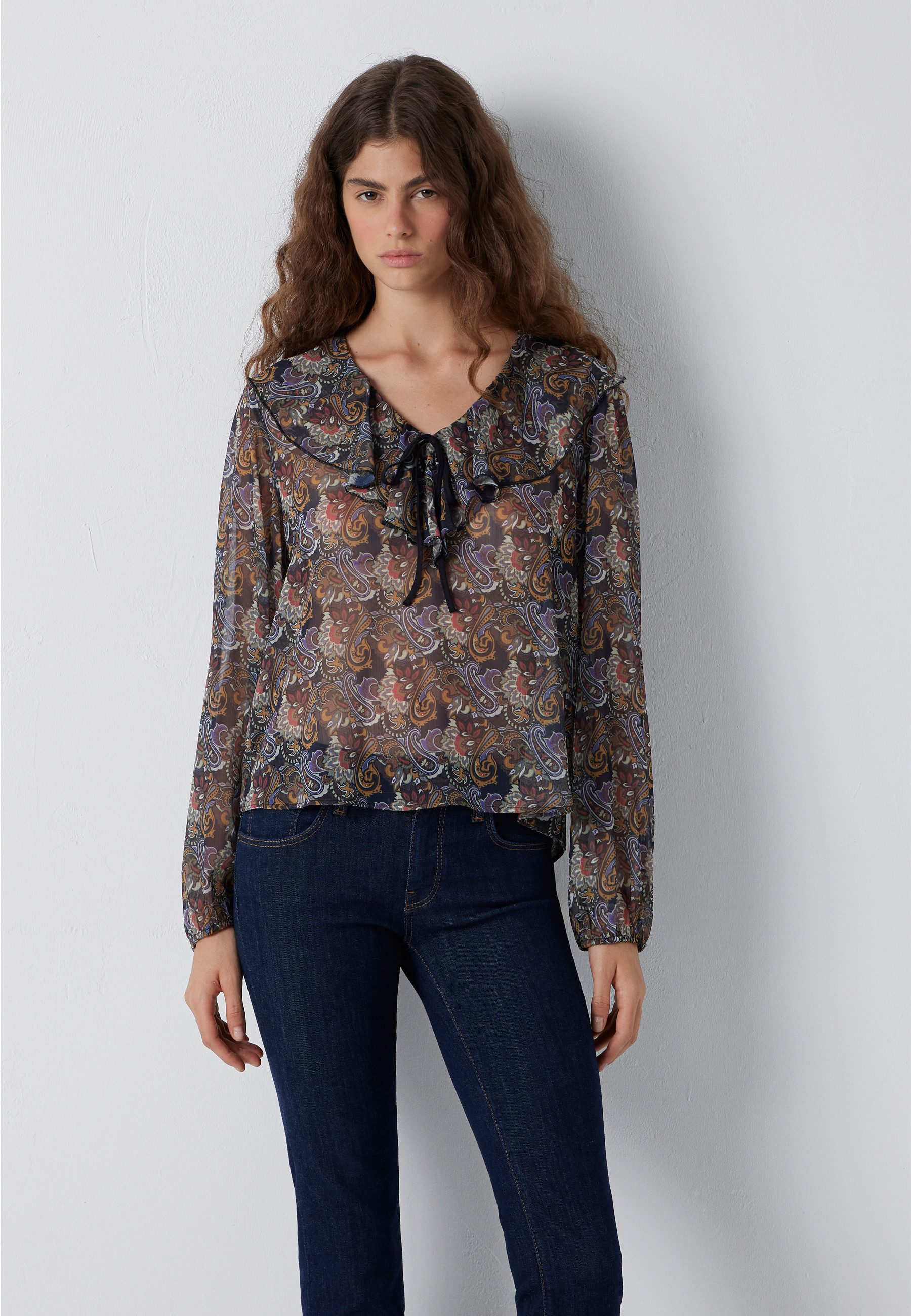 Mavi Klassische Bluse LONG SLEEVE BLOUSES Bluse Chiffon