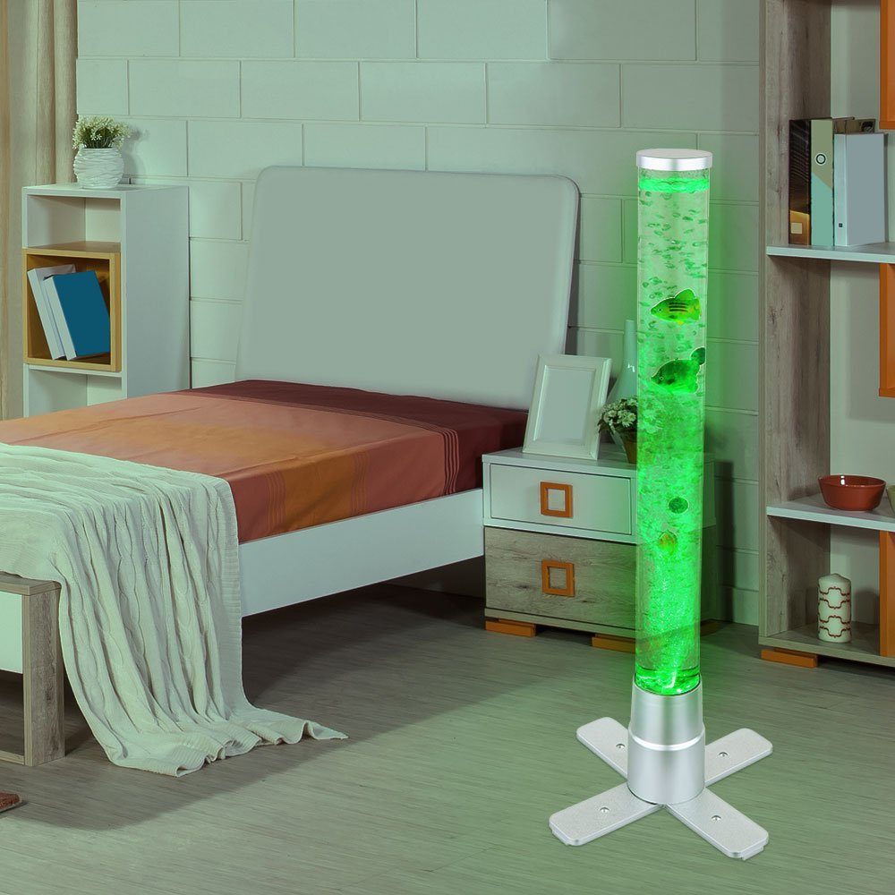 Grün, inklusive, LED LED Farbwechsel, Stehlampe, Blau, Dekoration Rot, Globo Farbwechsel Wohnzimmer, Leuchtmittel Wassersäule Säle, Sprudelsäule