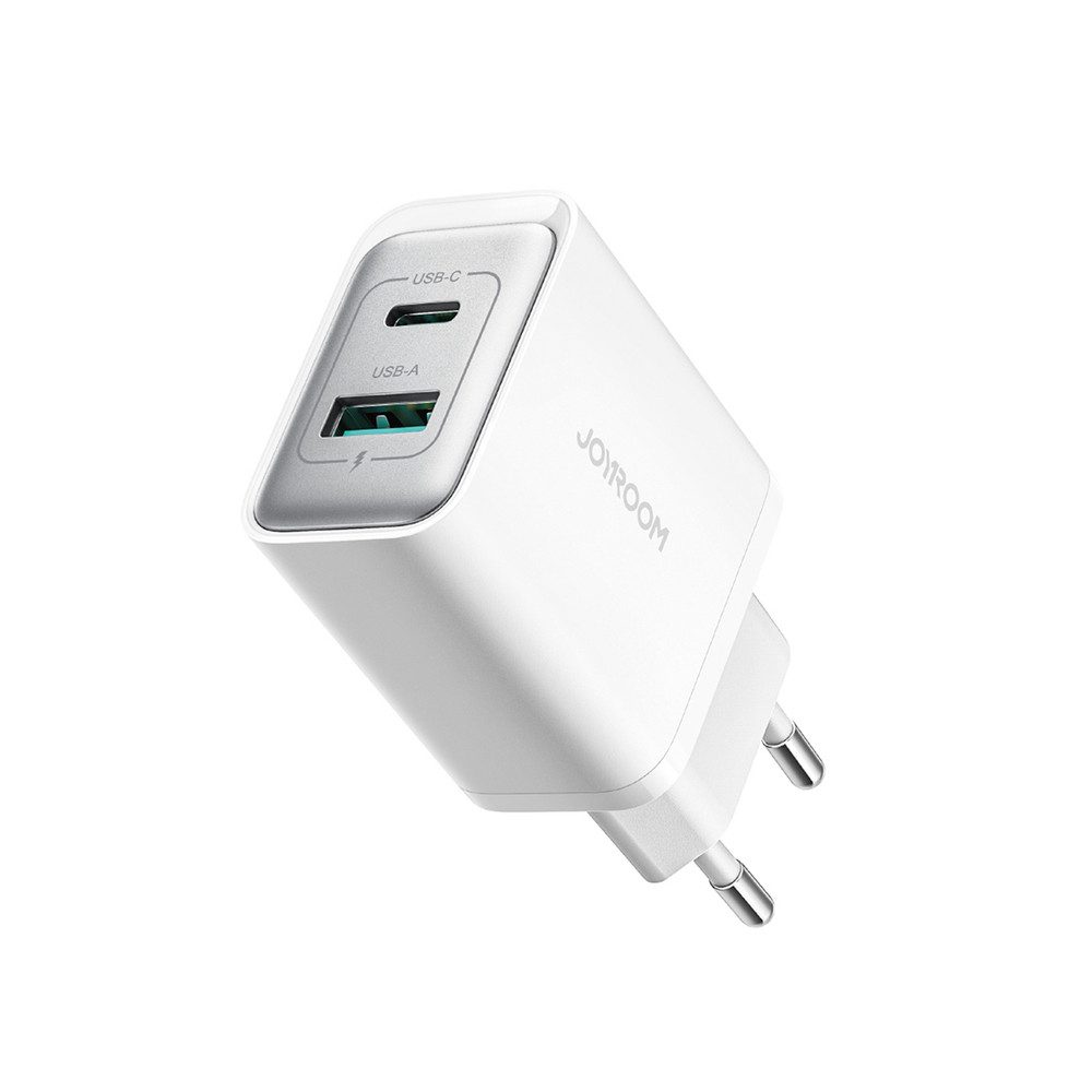 JOYROOM Joyroom JR-TCF15 30W USB-C USB-A Netzladegerät Weiß Smartphone-Ladegerät