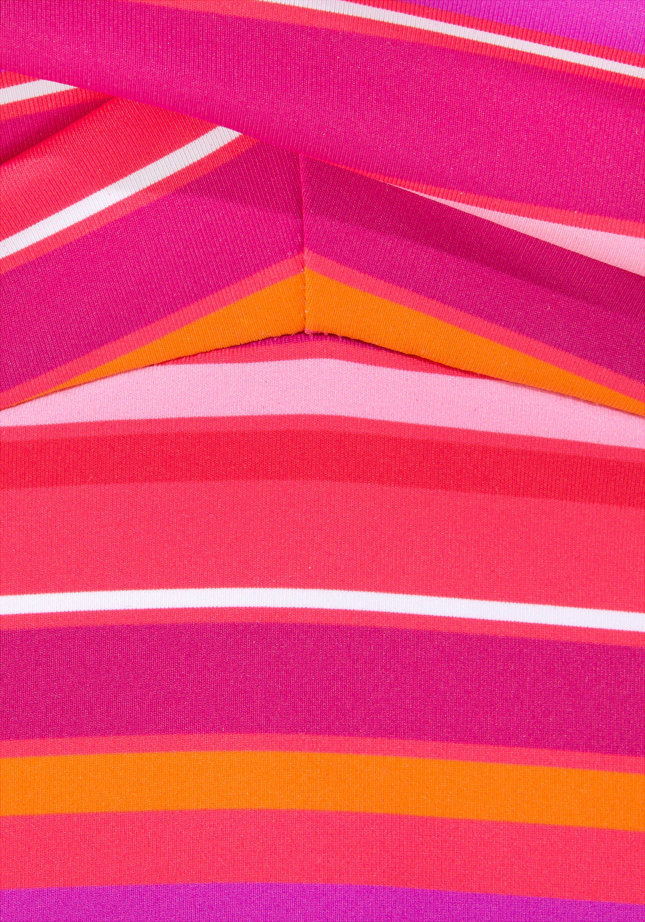 s.Oliver Bügel-Tankini-Top Fun, im trendigen Streifen-Design