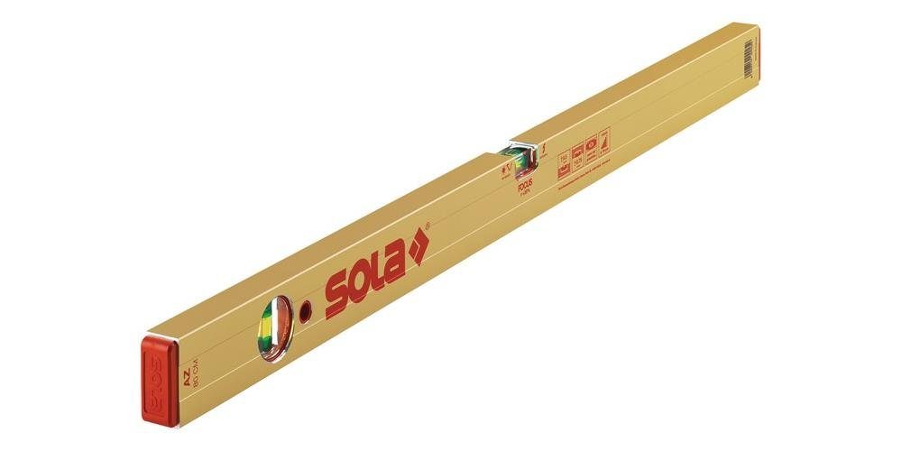 SOLA Wasserwaage Wasserwaage AZ 40 cm Aluminium gold 0,5 mm/m