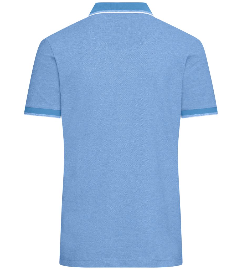 James & Nicholson Poloshirt Doppelpack Herren Poloshirt Baumwoll Pique in bicolor Optik JN704 (Doppelpack, 2er-Pack) mit Kontraststreifen