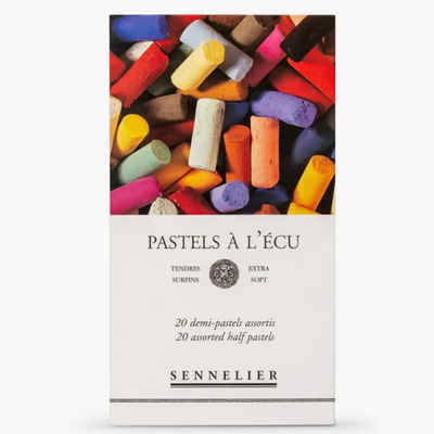 SENNELIER Pastellkreide Soft Pastellkreiden 20 halbe Pastell-Sticks