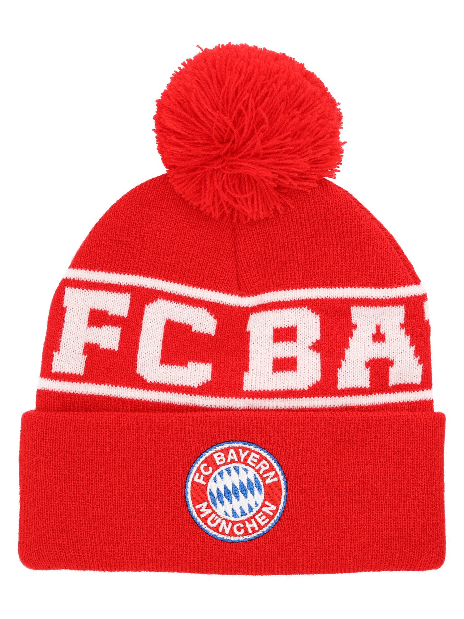FC Bayern München Wendemütze FC Bayern München I Bommelmütze Logo I Unisex günstig online kaufen