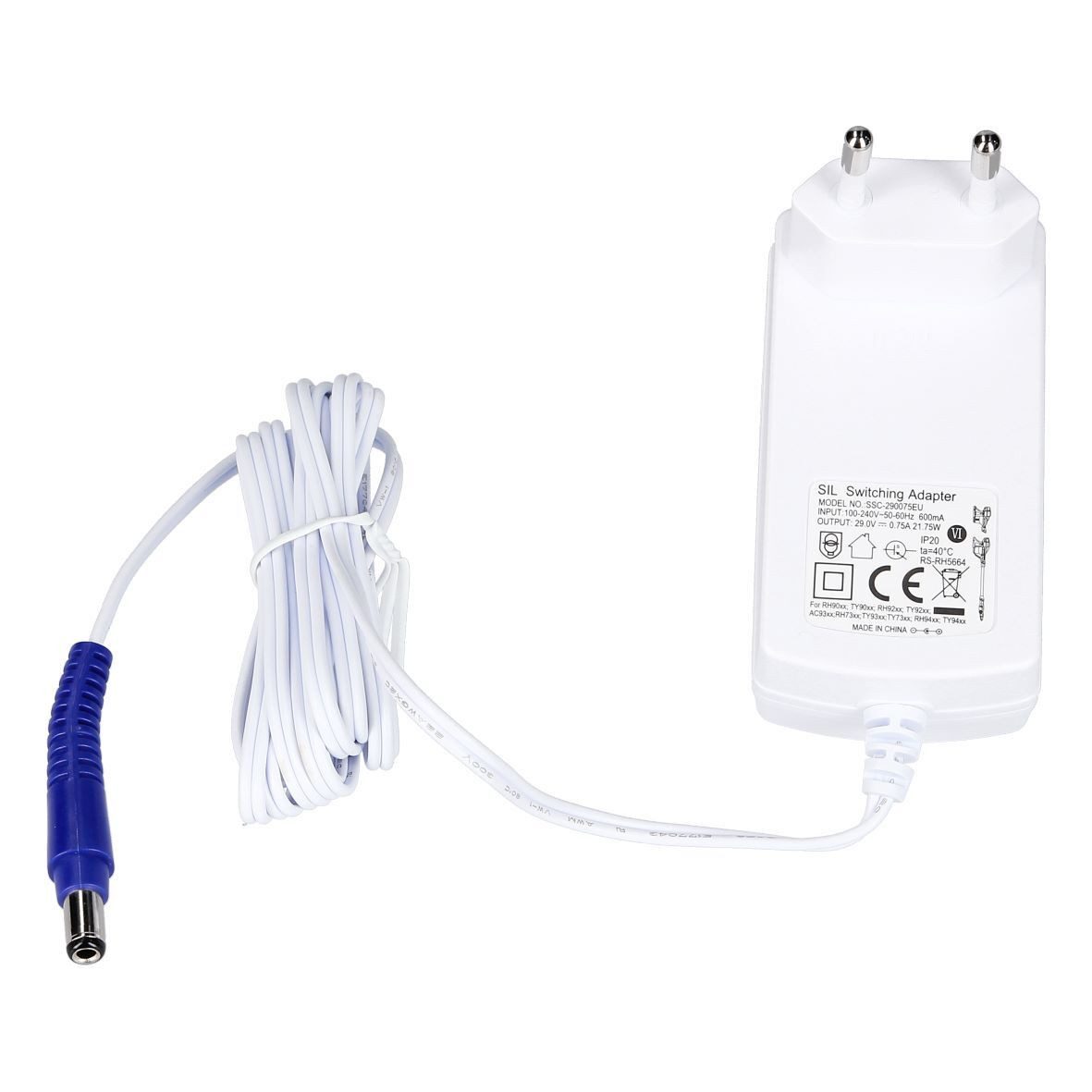 easyPART wie Rowenta RS-RH5664 Steckernetzteil Rowenta Netzteil (Staubsauger)