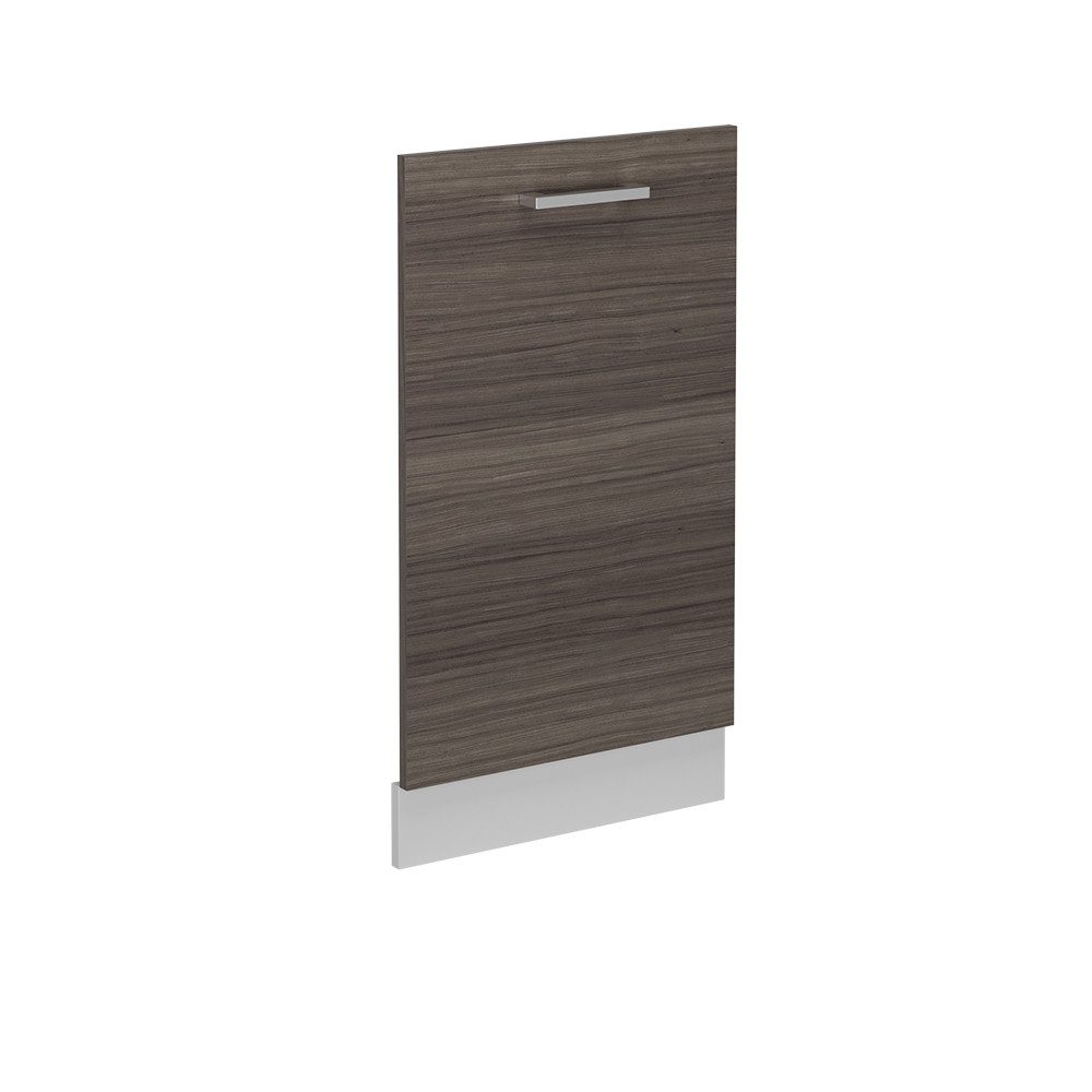 Vicco Frontblende R-Line, Edelgrau/Weiß, 45 cm ohne Arbeitsplatte (1 St)