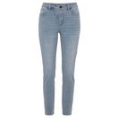 Elbsand Slim-fit-Jeans mit Logodruck, schmale Passform, softe Denimqualität