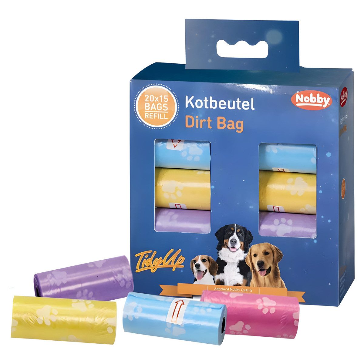 Hundekotbeutel TidyUp Kotbeutel pastell