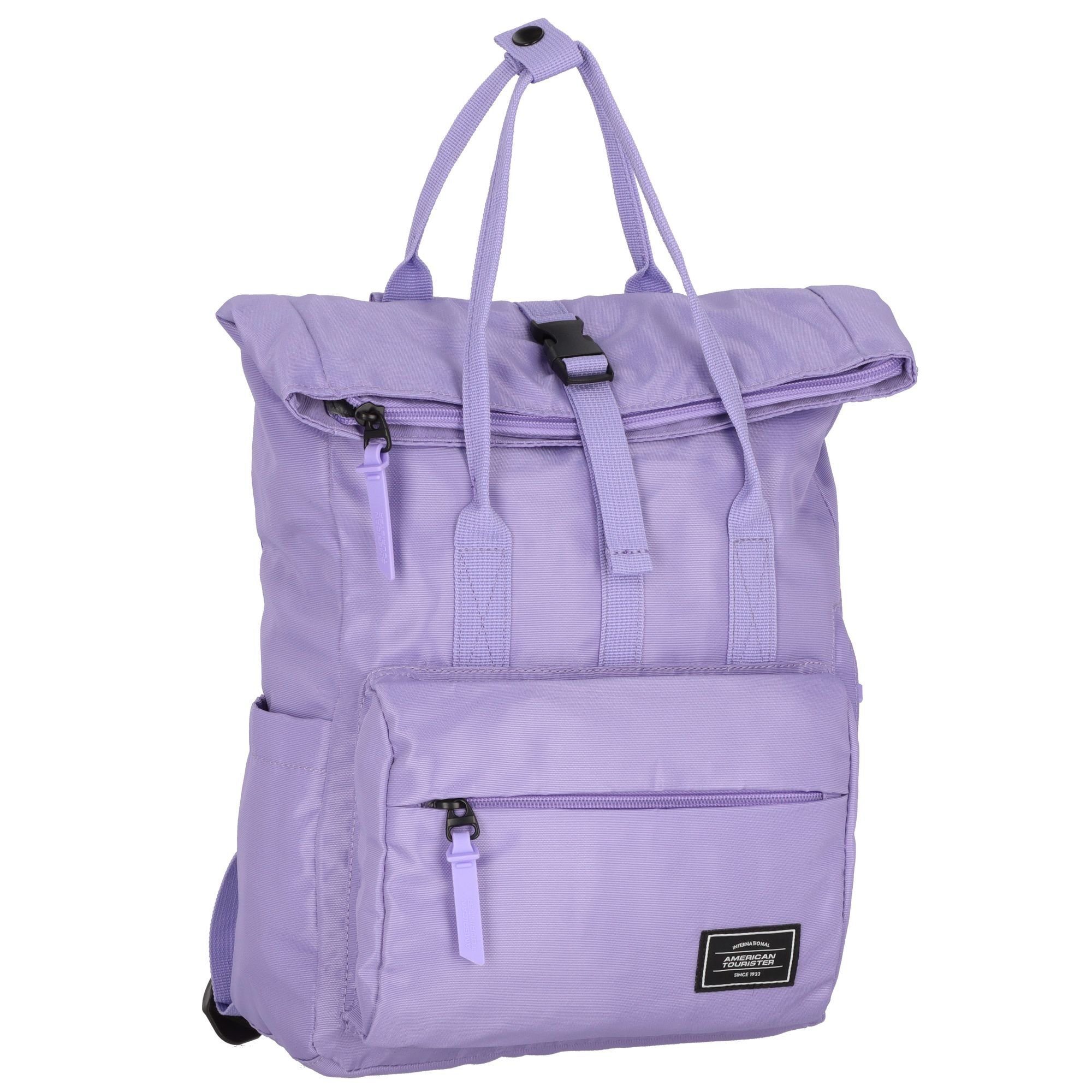 Cityrucksack American soft Groove, Tourister® lilac Urban Polyester