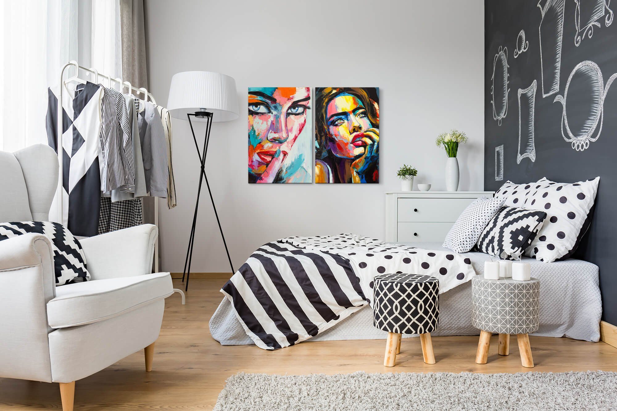Sinus Art Leinwandbild 2 Bilder je günstig online kaufen