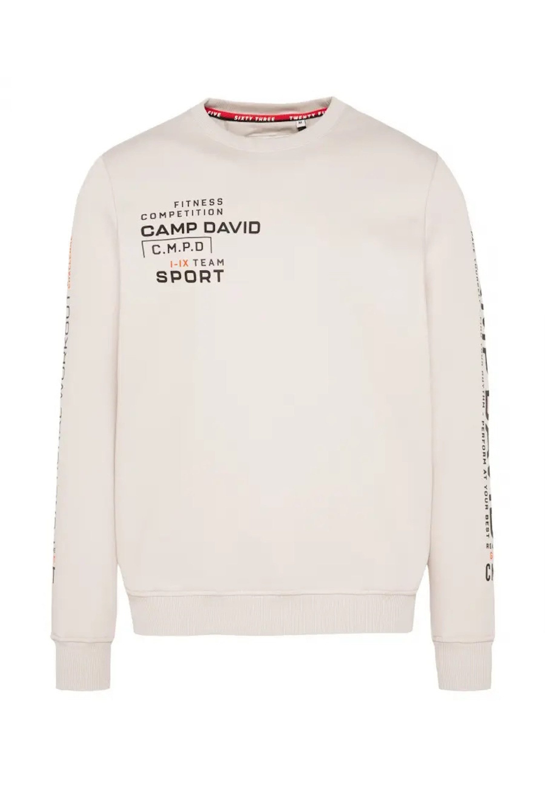 CAMP DAVID Sweatshirt Pullover FITNESS CHALLENGE günstig online kaufen