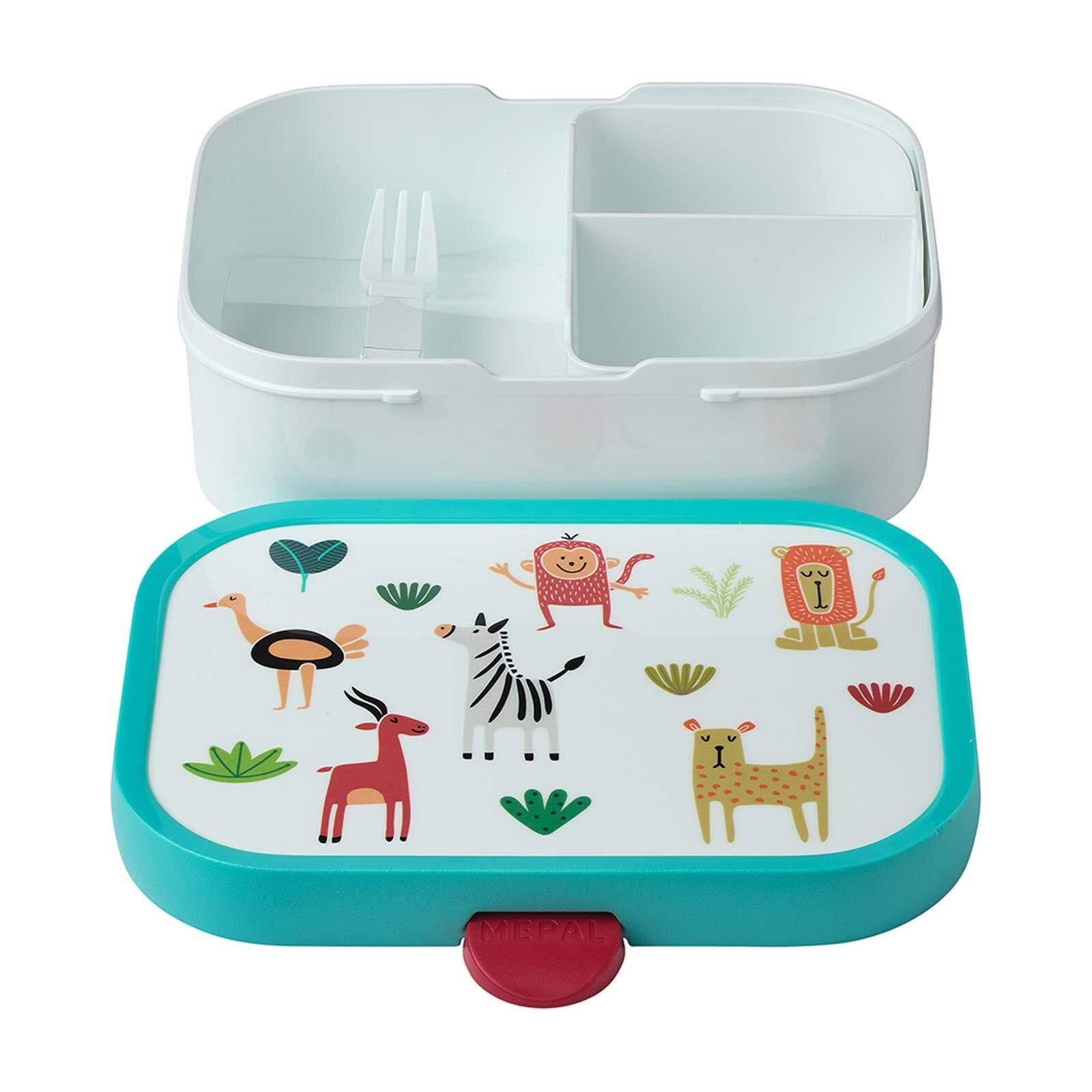 Mepal Lunchbox Campus Lunchset 400 ml + 700 ml 2er Set, Acrylnitril-Butadien-Styrol (ABS), (2-tlg), spülmaschinenfest, nicht gefrierfachgeeignet, nicht mikrowellenfest