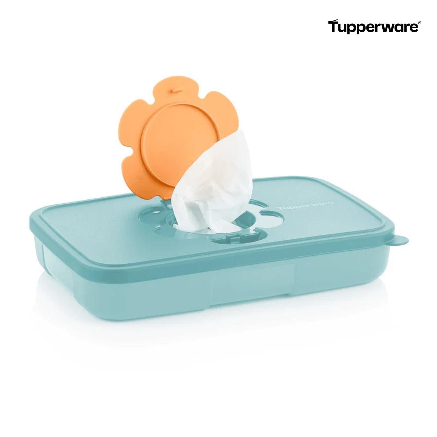 TUPPERWARE Feuchttücherbox Tücherbox Feuchttuchbox 650 ml