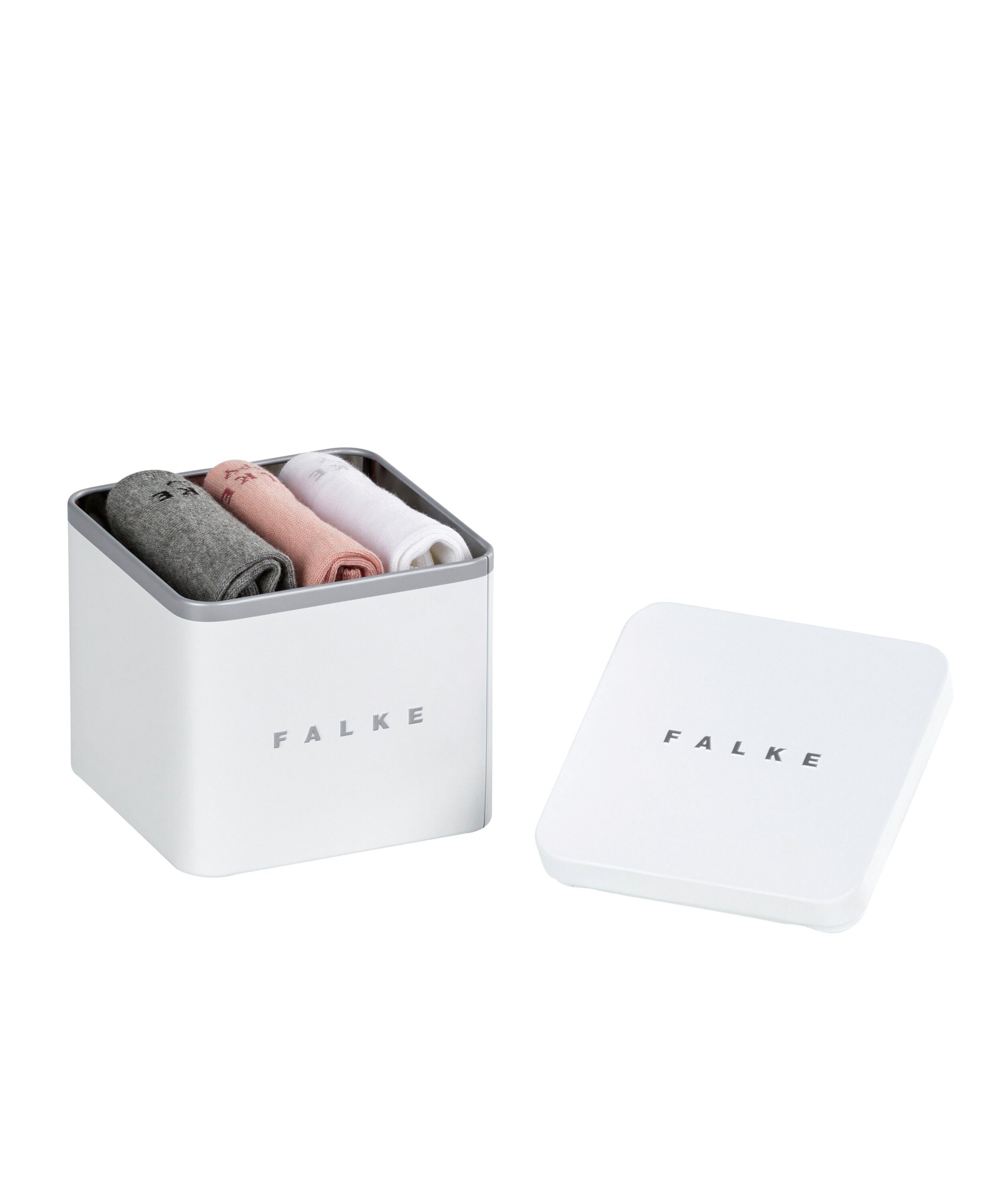 (3-Paar) 3-Pack mit (0020) Sneakersocken Geschenkverpackung Happy FALKE sortiment Box