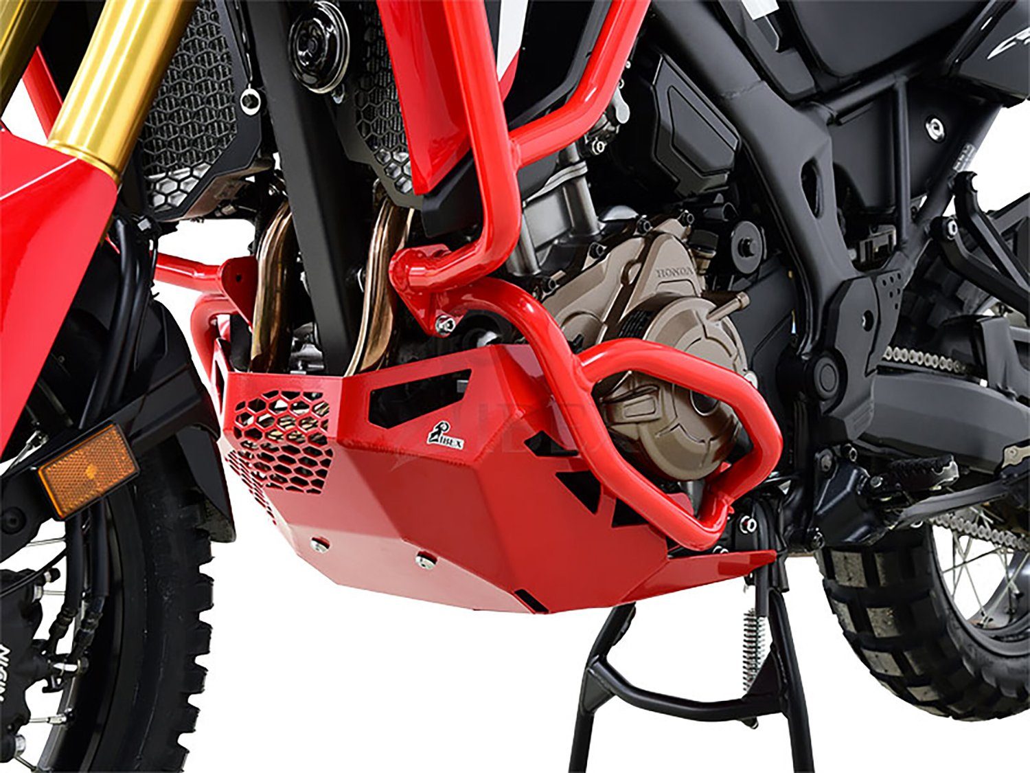 Motor-Schutzhülle Motorschutz für Honda CRF 1000 L Africa Twin rot