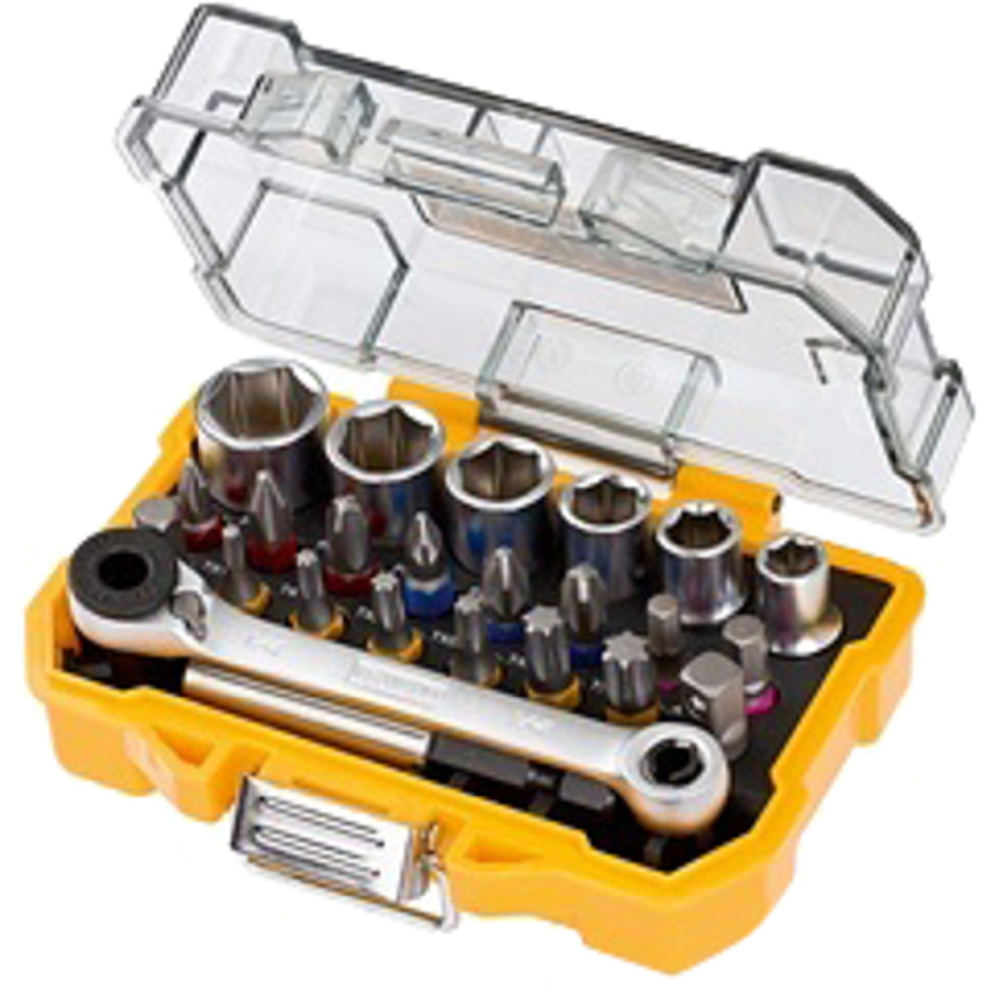 DeWalt Bohrer- und Bitset DEWALT Schrauber Bit- und Ratschen-Set DT71516