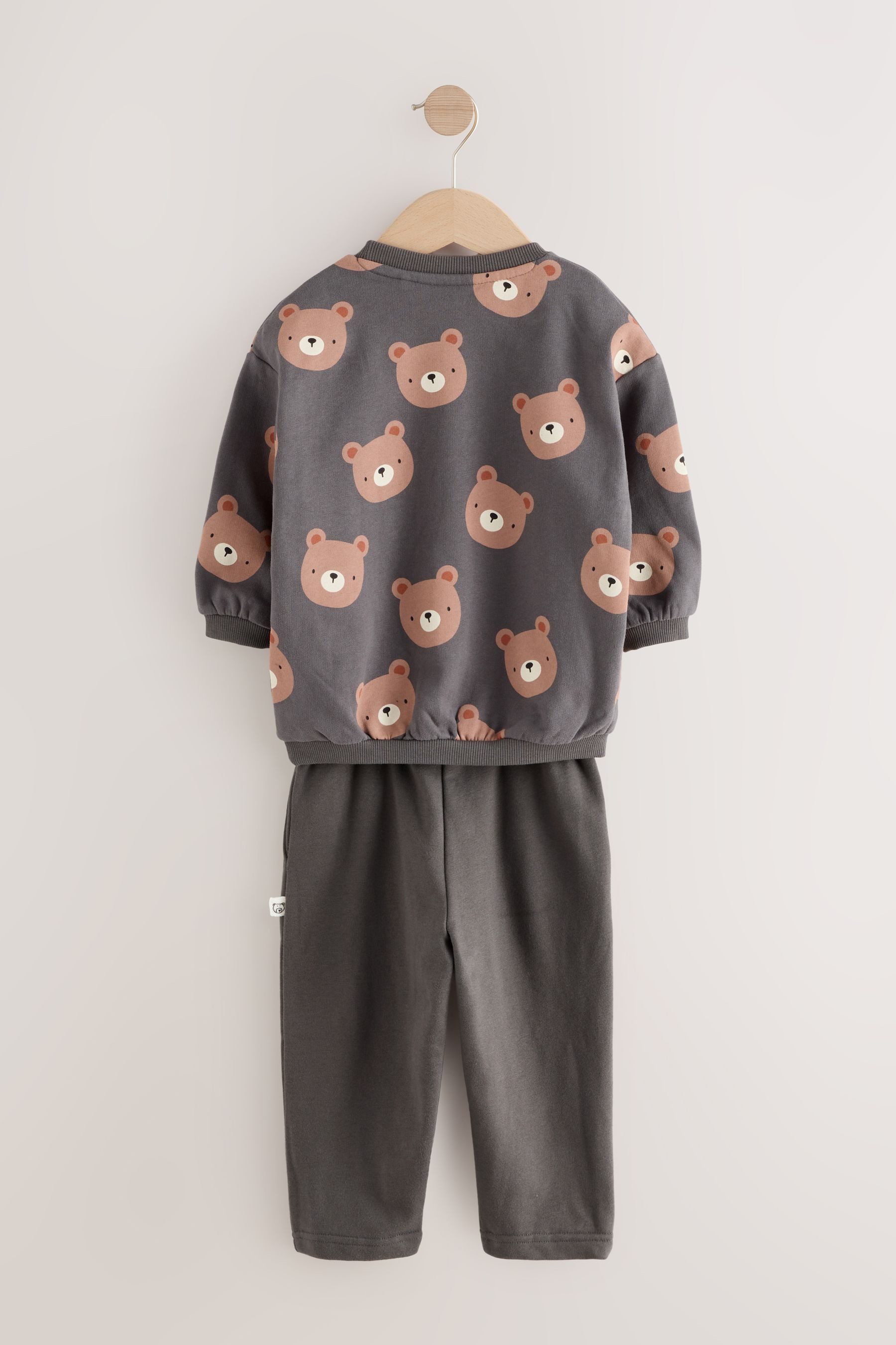 Next Sweatanzug Sweatshirt mit Print und günstig online kaufen