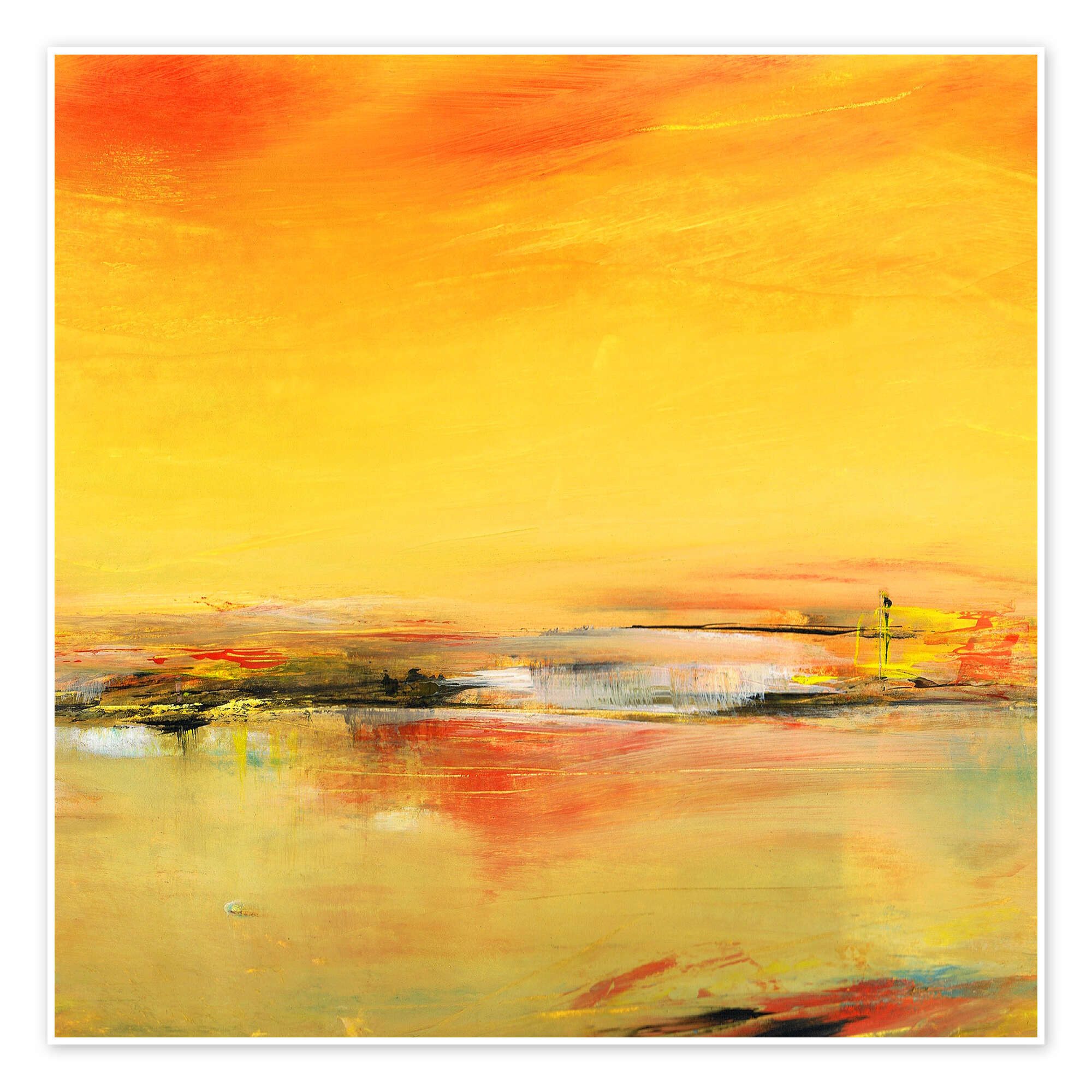 Posterlounge Wandbild Morgensonne, Niksic Katarina, erhältlich als Плакат, Leinwandbild, Wandsticker oder Acrylglasbild