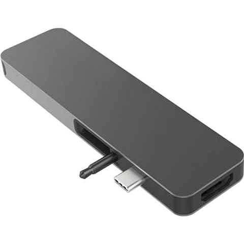 Hyper SOLO 7-in-1 USB-C Hub Adapter zu 2x USB Typ A, 3,5-mm-Klinke, HDMI, MicroSD-Card, SD-Card, USB Typ C